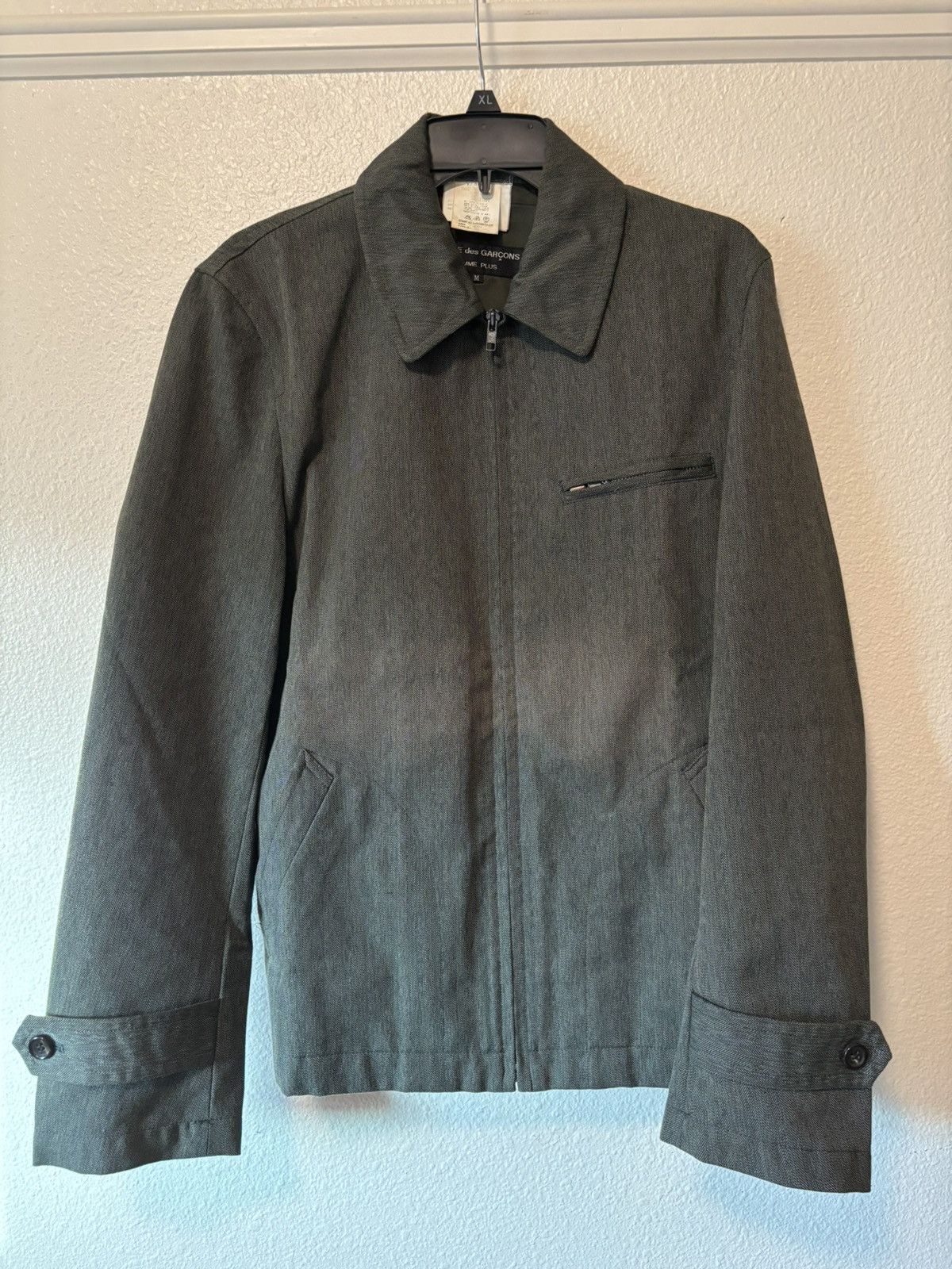 Comme des Garcons Homme CDG Homme Herringbone Field Jacket Size US M / EU 48-50 / 2 - 1 Thumbnail
