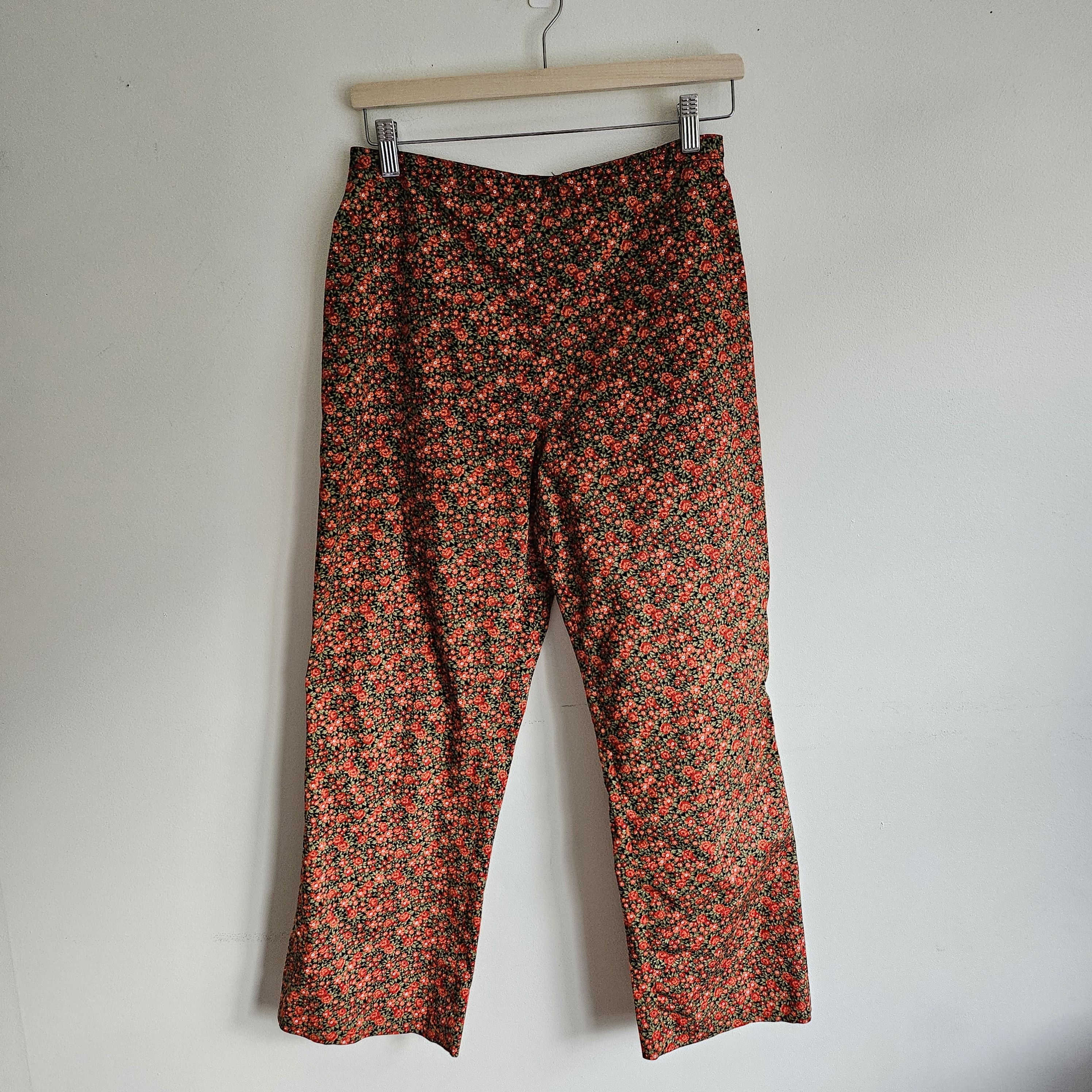 Vintage Vtg Harold’s Cotton Stretch High Rise Straight Leg pants Size 28" / US 6 / IT 42 - 2 Thumbnail
