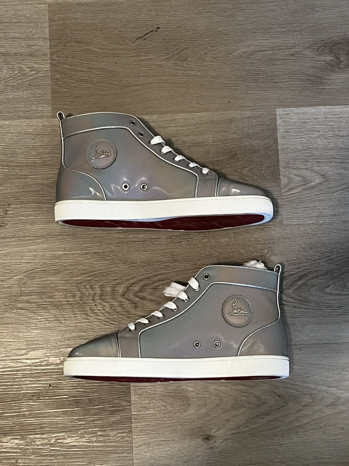 Christian Louboutin Christian Louboutin Louis Orlato Flat Calf Nirvana/GG Size US 13 / EU 46 - 1 Thumbnail