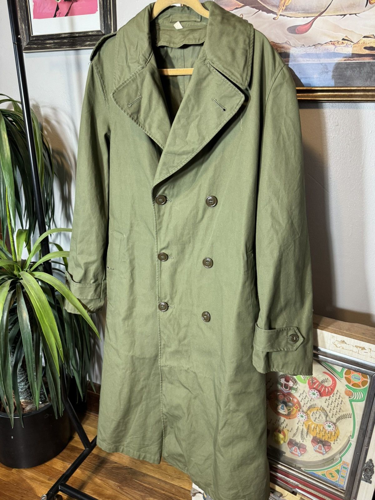 Vintage Vintage Army Trench Coat Size US M / EU 48-50 / 2 - 3 Thumbnail
