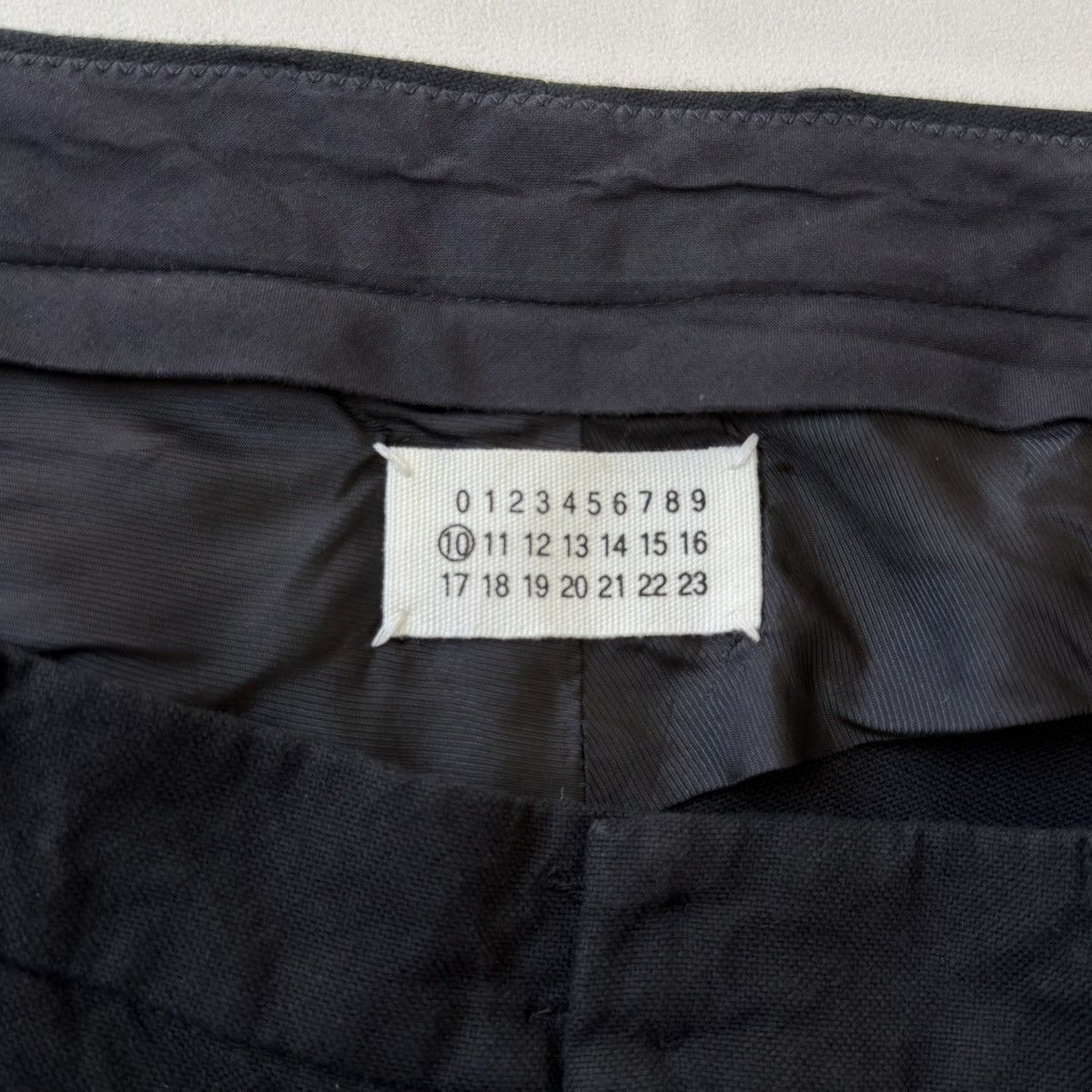 Maison Margiela S/S 04 Black Cotton ‘Utility Pants’ Size US 36 / EU 52 - 10 Thumbnail