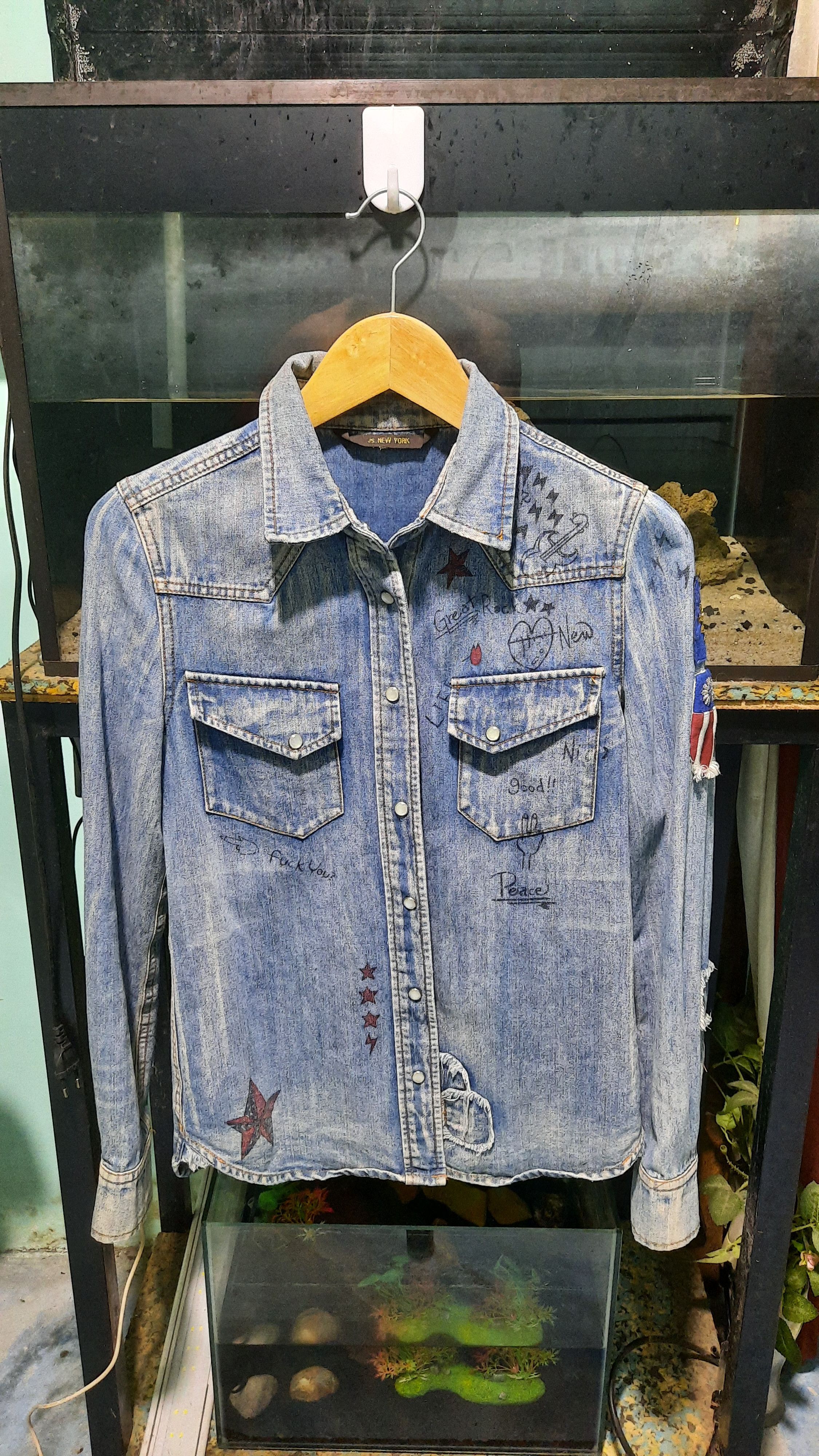Hysteric Glamour × Japanese Brand Histeric glamour "Great rockstar" Size US M / EU 48-50 / 2 - 1 Thumbnail