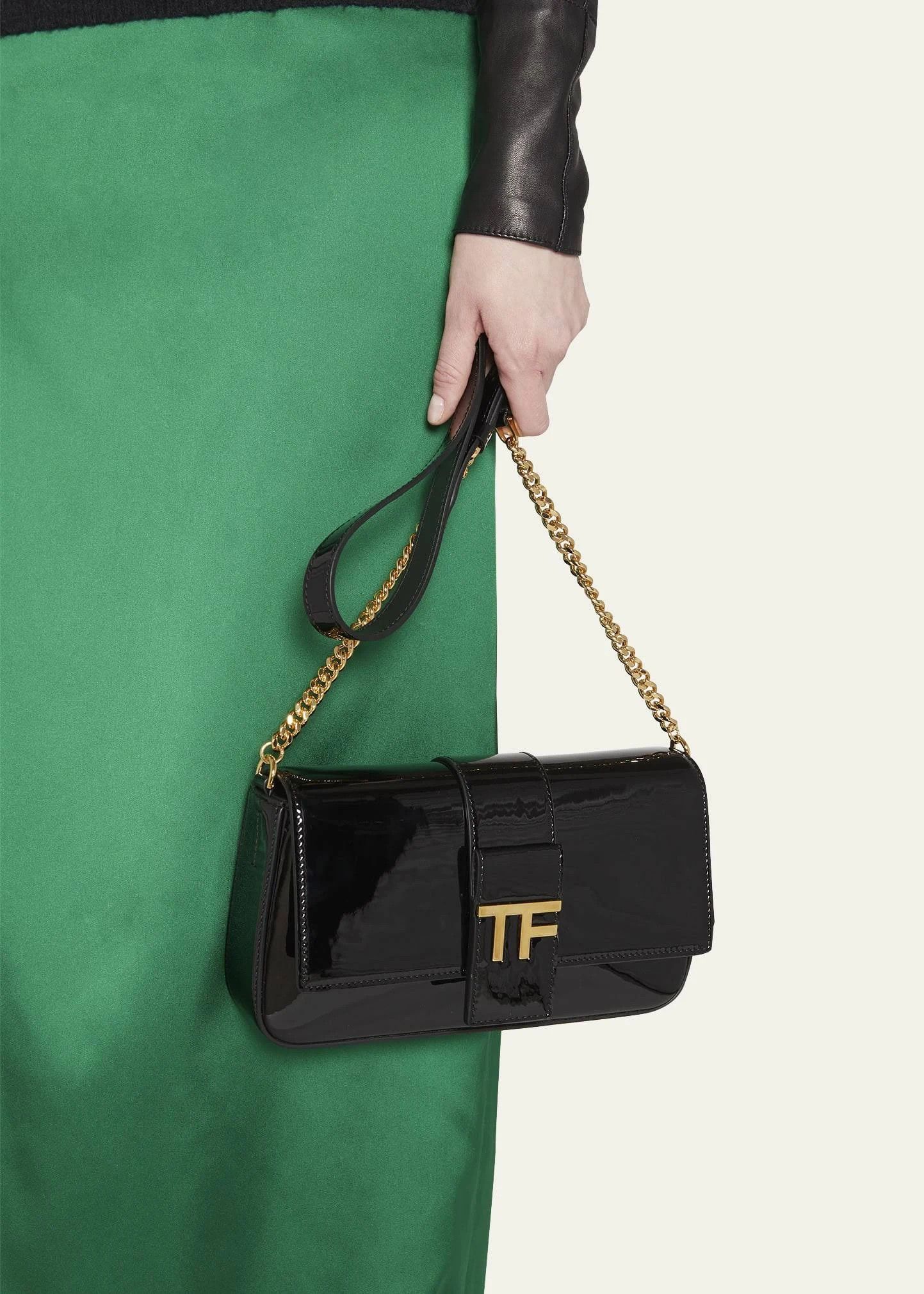 Tom Ford o1loc1c0325 Size: OS / L1602T Chain Shoulder Bag Black Size ONE SIZE - 3 Thumbnail