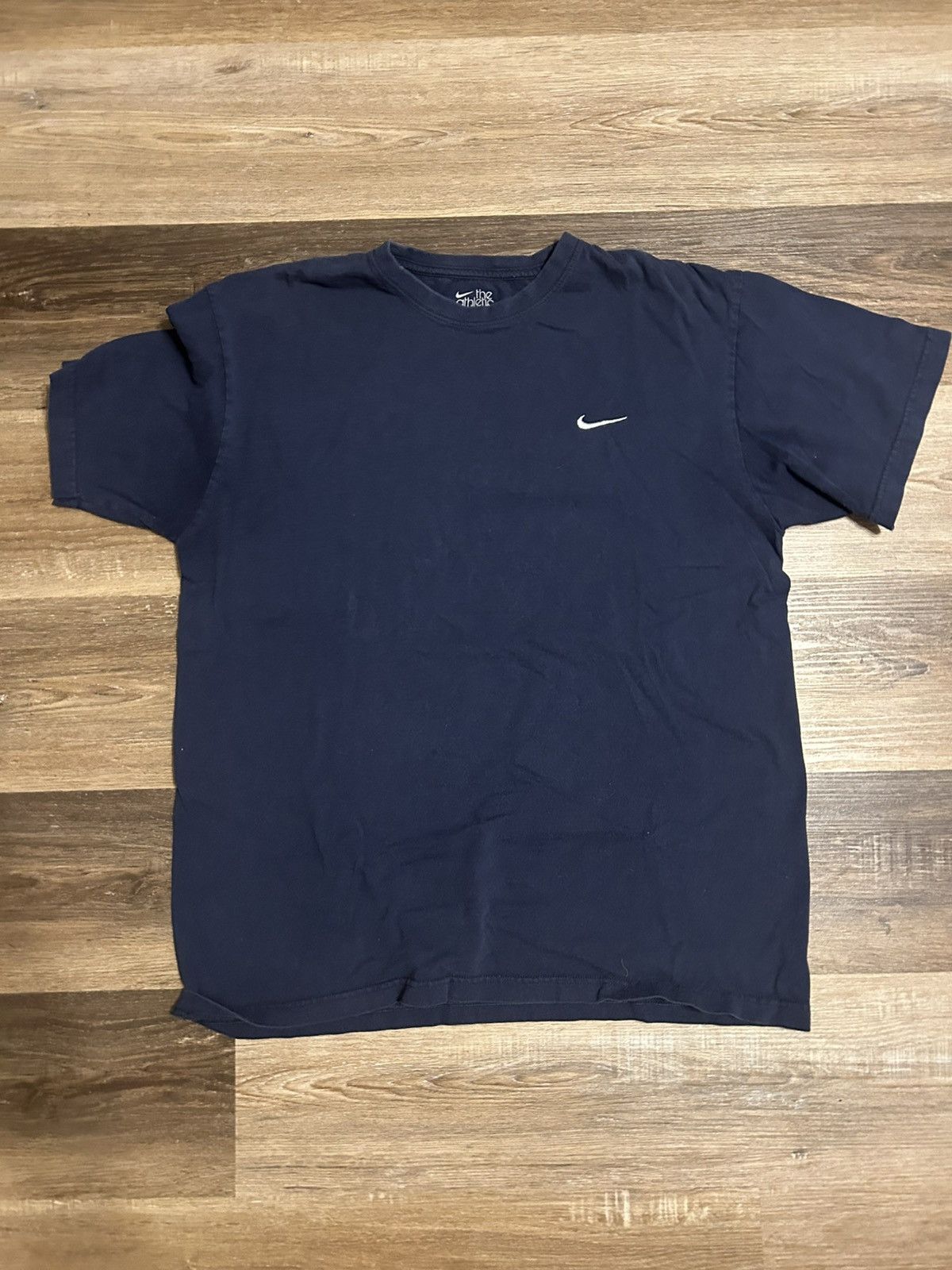 Nike Vintage navy blue Nike shirt Size US L / EU 52-54 / 3 - 1 Thumbnail