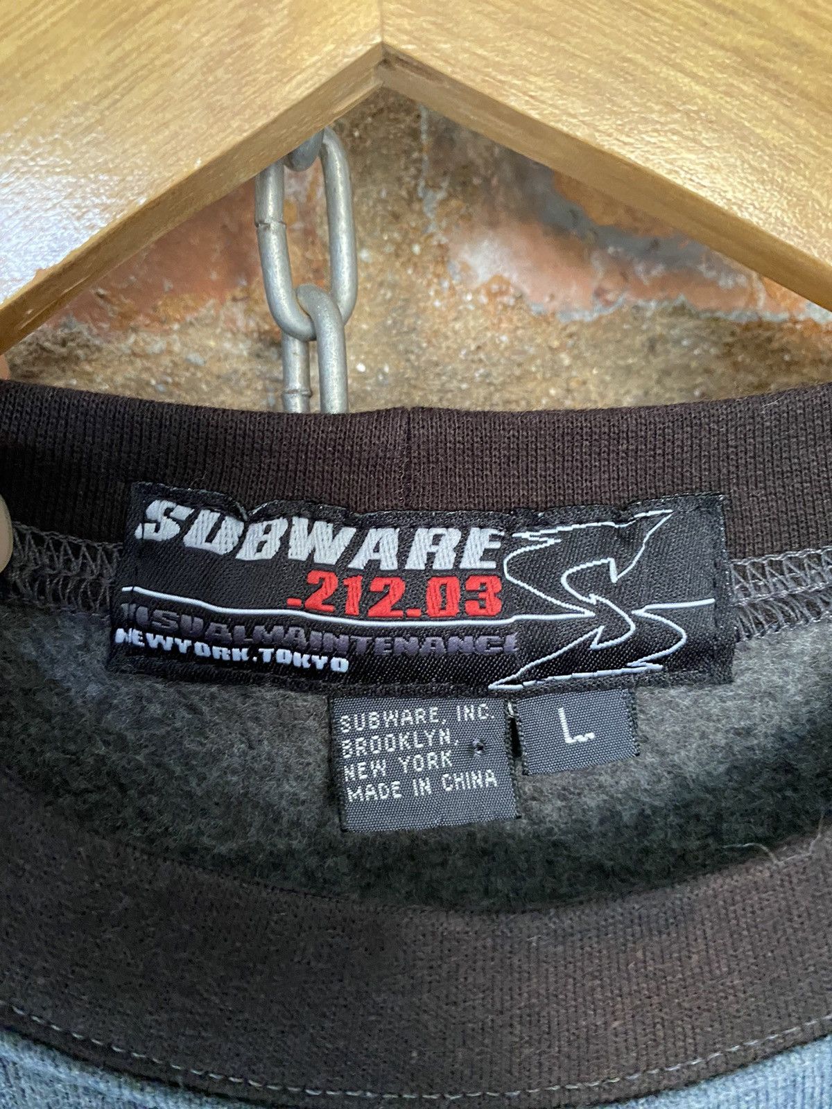 Futura × Subware 1990s SUBWARE NY JP Iconic embroidered logo Size US L / EU 52-54 / 3 - 13 Thumbnail