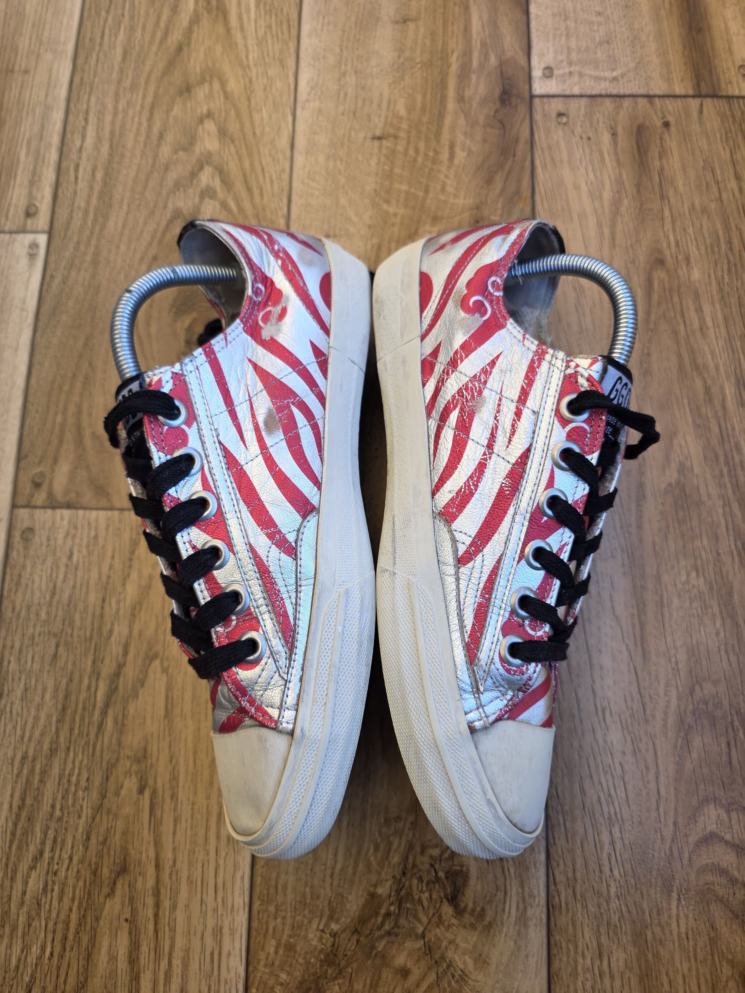 Golden Goose Golden Goose Vstar 2 Leather Sneakers Size US 7 / EU 40 - 12 Thumbnail