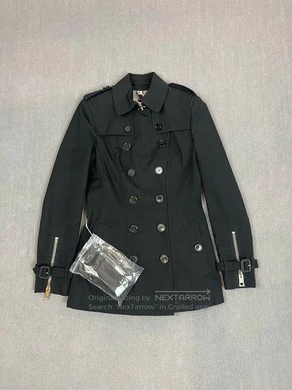 Burberry Burberry Black Women's Wool Coat Size S. Size S / US 4 / IT 40 - 1 Thumbnail