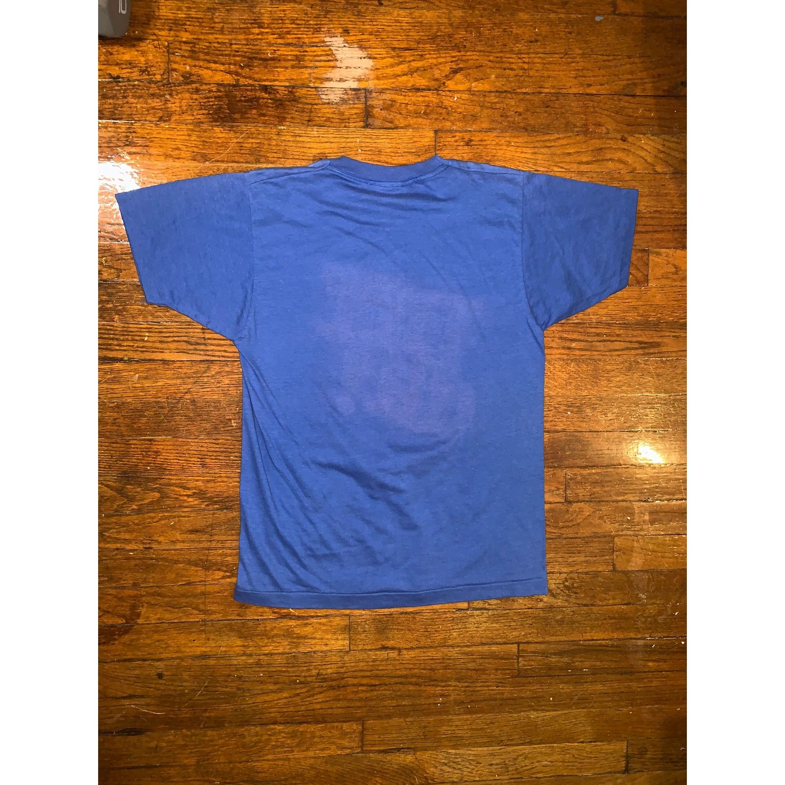 Other × Vintage Vtg 80s Uff Da T Shirt Screen Stars Blue 50/50 Single Stitch Size US M / EU 48-50 / 2 - 6 Thumbnail