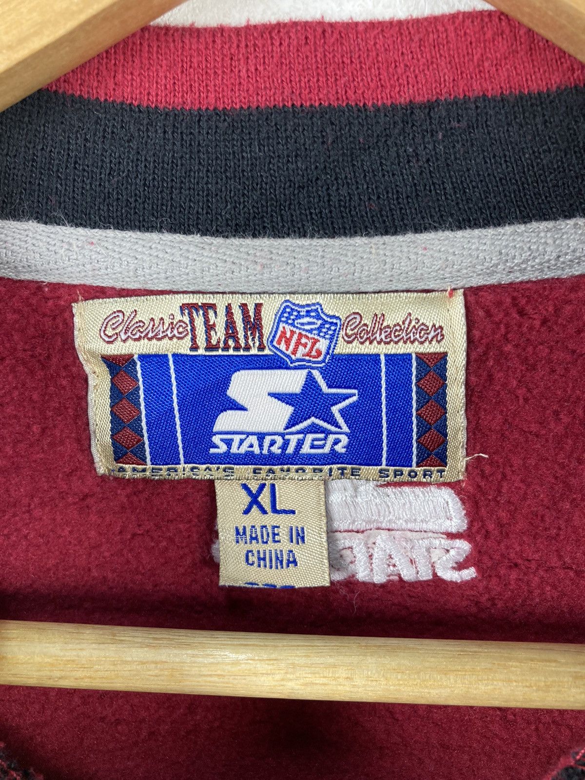 NFL × Starter × Vintage Vintage 90s Starter San Francisco 49ers Team Nfl Sweatshirt Size US L / EU 52-54 / 3 - 3 Thumbnail