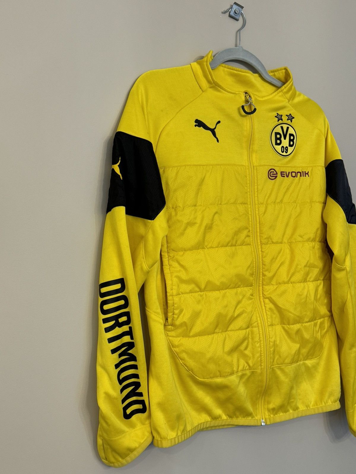 Puma Puma Borrusia Dortmund football pullover full zip up vintage Size US M / EU 48-50 / 2 - 2 Thumbnail