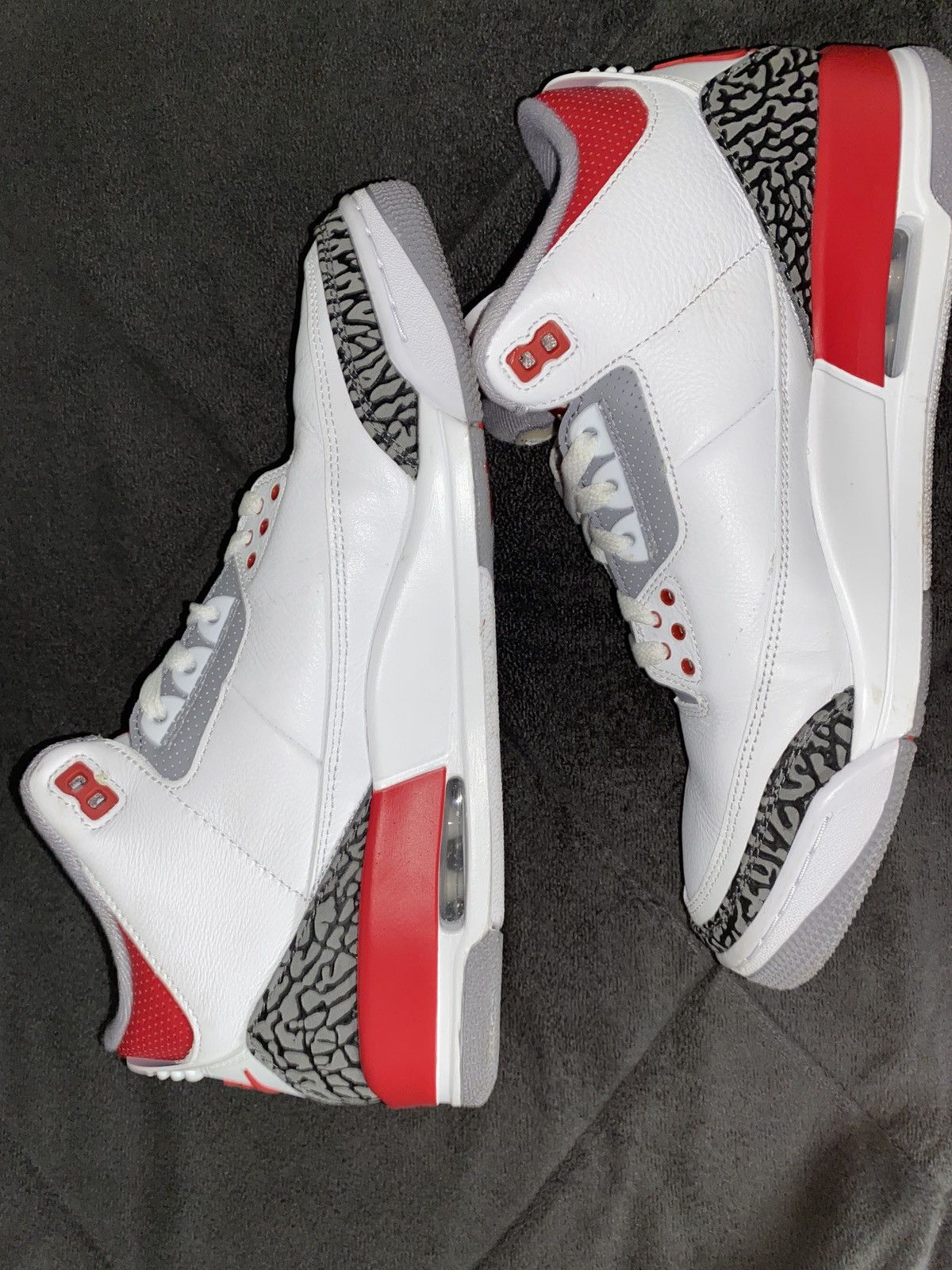 Jordan Brand Jordan 3 Retro Fire Red (2022) Size US 11 / EU 44 - 2 Thumbnail