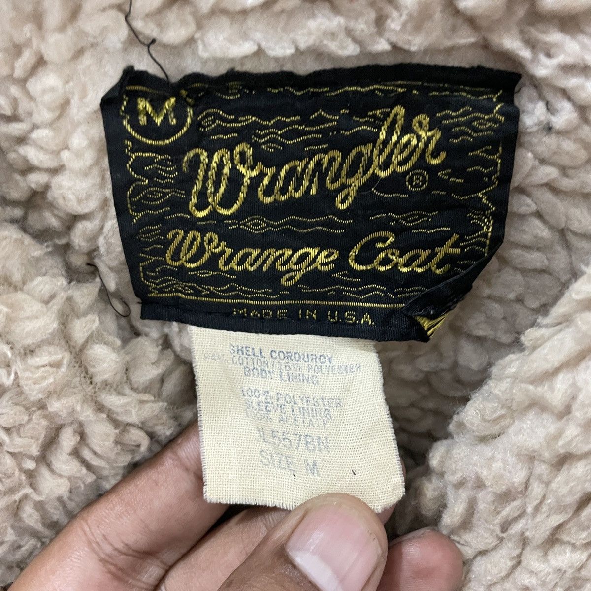 Wrangler Vintage 80s Wrangler Wrang Coat Jacket Size US L / EU 52-54 / 3 - 5 Thumbnail