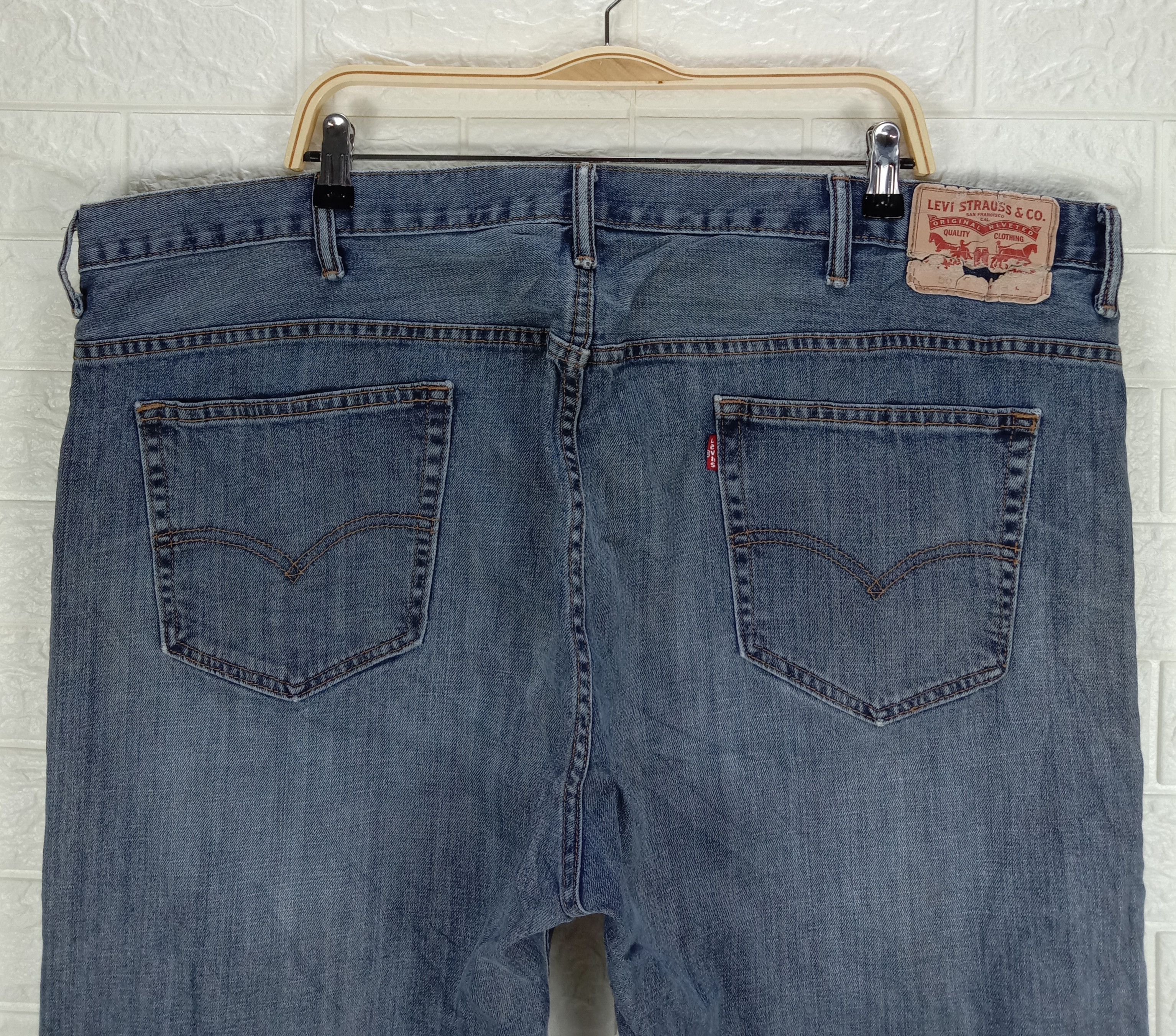 Levi's Vintage Levi's 569 Jeans Loose Straight Fit Oversize Denim Size US 44 / EU 60 - 6 Thumbnail