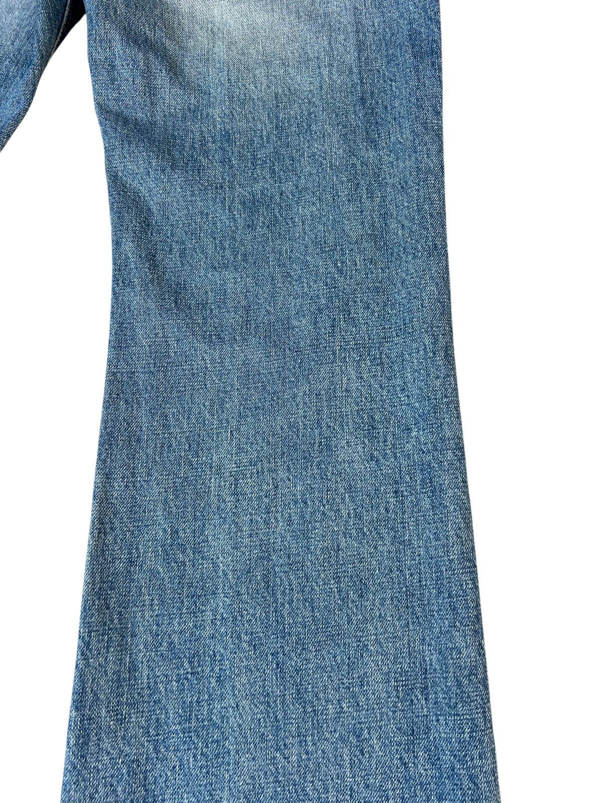 Lee × Vintage VTG 2000s Lee Riders Sanforized Dirty Mud Denim Flare Jeans Size US 32 / EU 48 - 20 Thumbnail