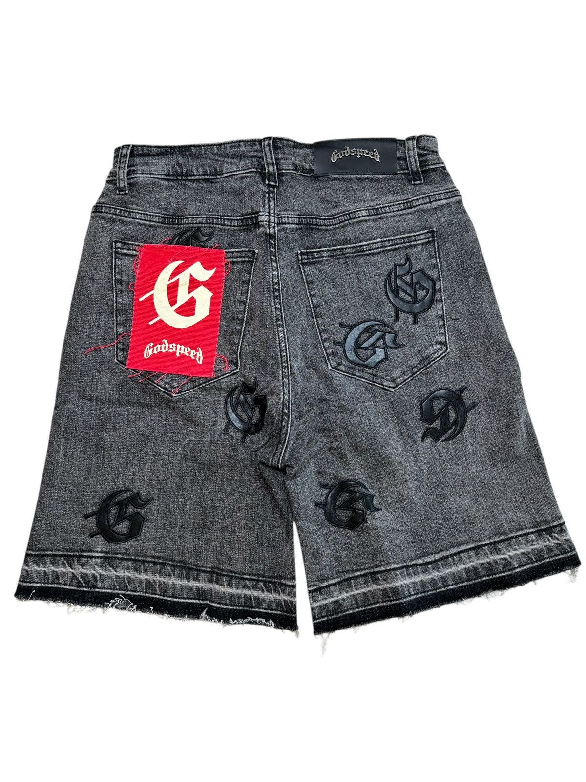 Godspeed Godspeed infinity denim shorts grey SIZE 34 Size US 34 / EU 50 - 2 Thumbnail