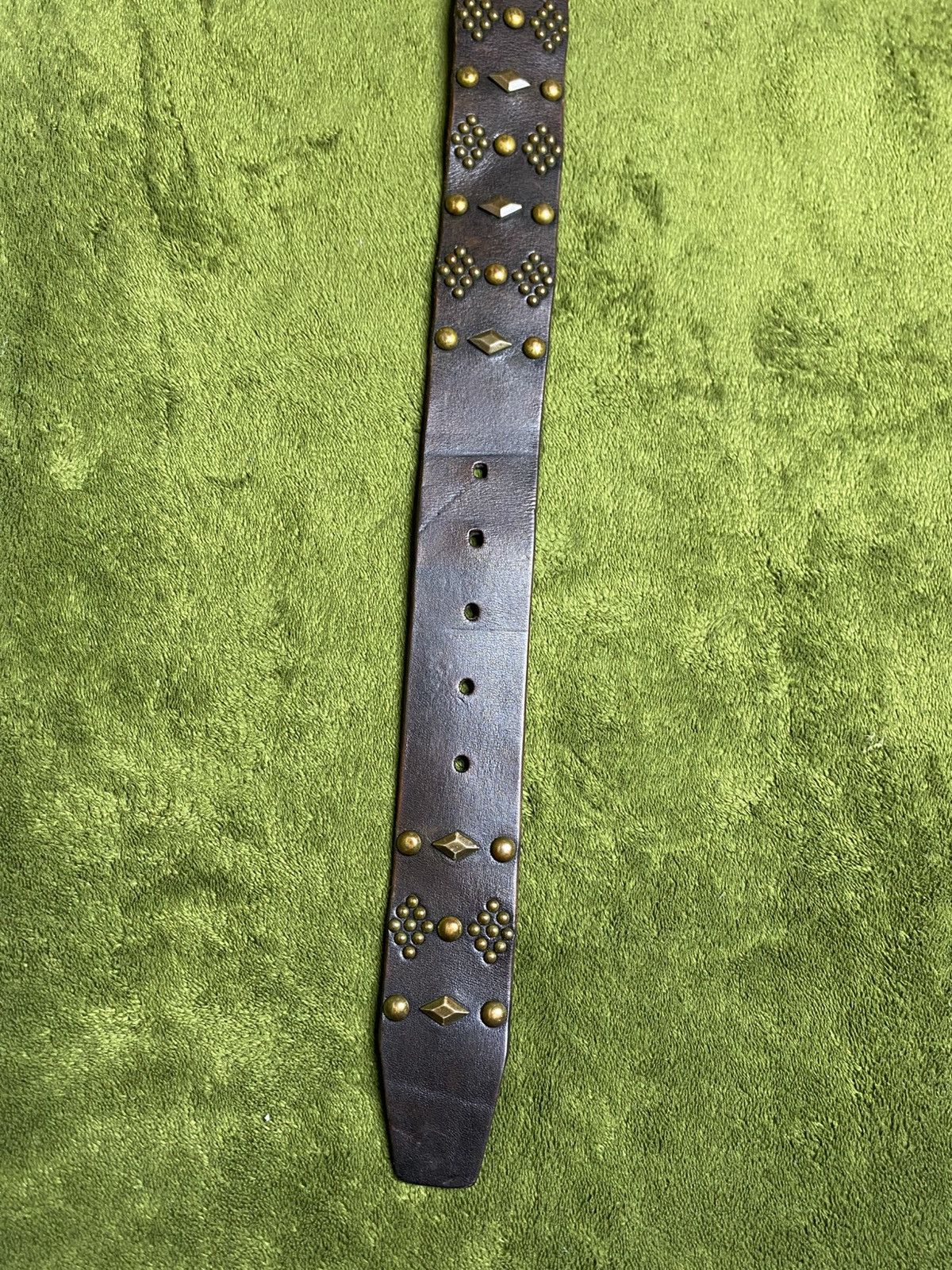 Hollywood Trading Company HTC hollywood trading company studded leater belt Size 34 - 12 Thumbnail