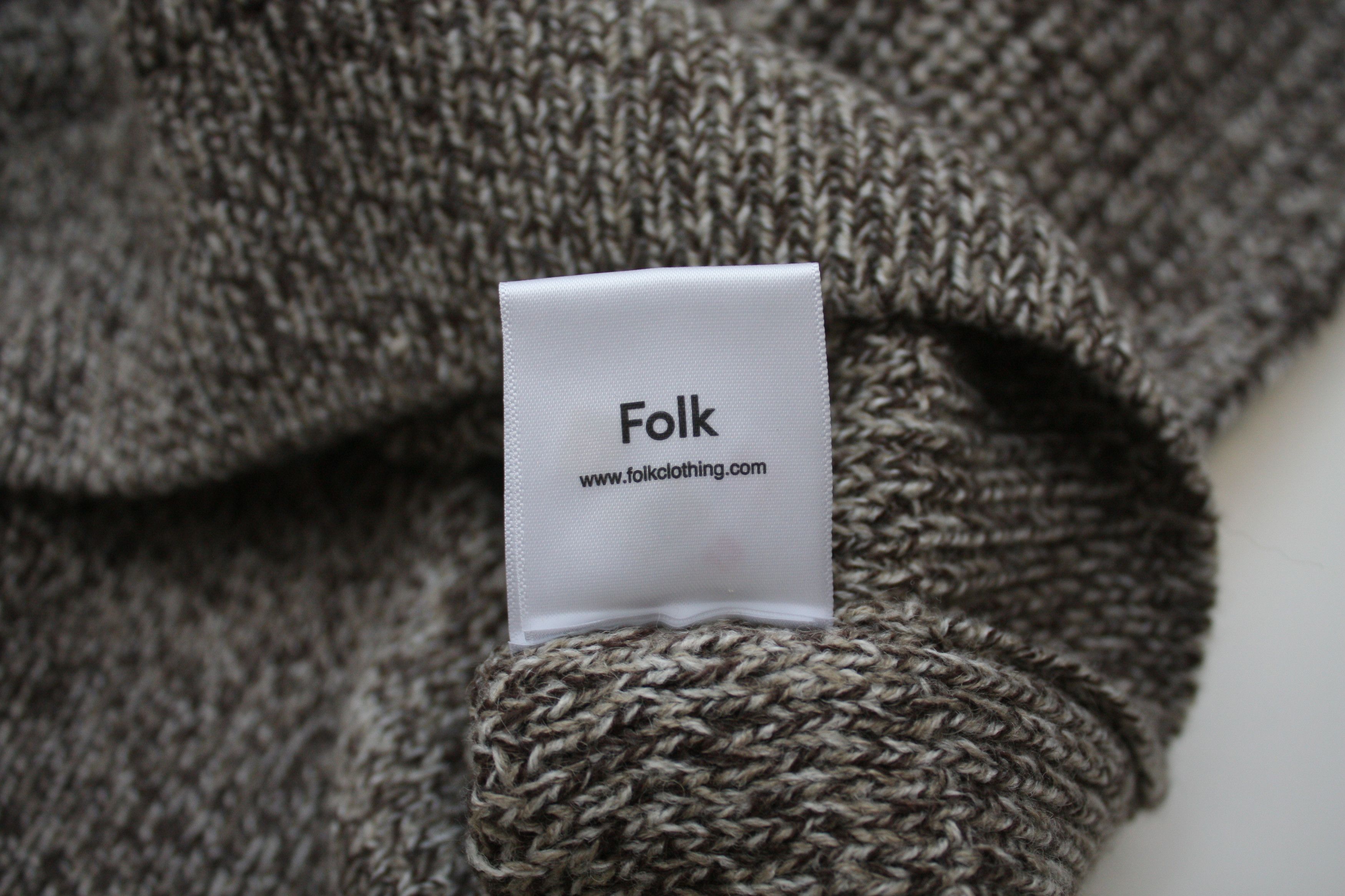 Folk Folk Acrylic Wool Blend Knitted Sweater Men's Medium Size US M / EU 48-50 / 2 - 7 Thumbnail