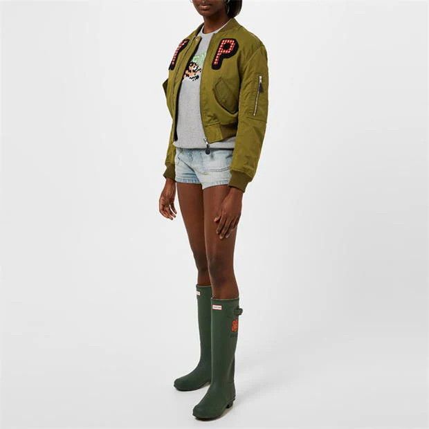 Hunter × Kenzo o1g2r1mq1024 Boots in Green Size US 6 / IT 36 - 3 Thumbnail