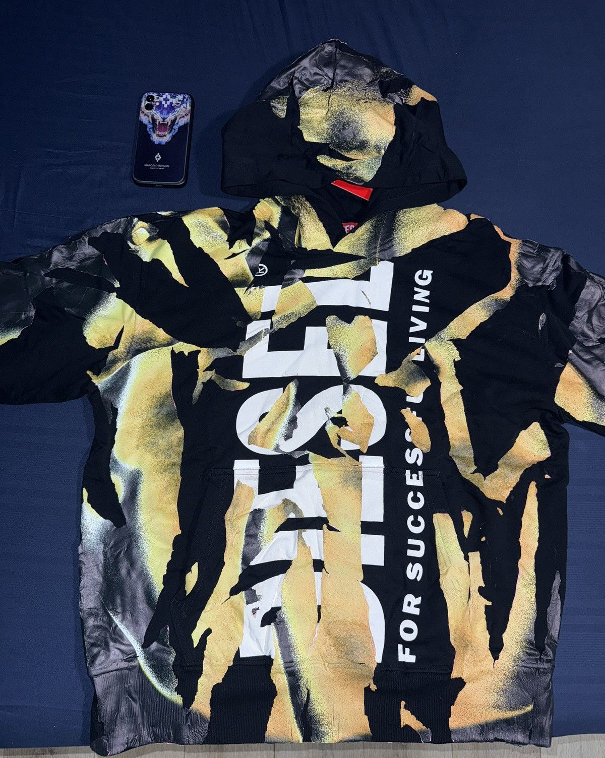 Diesel Diesel Hoodie S-MAC-HOOD-M1 Sweatshirt Large Size US L / EU 52-54 / 3 - 4 Thumbnail