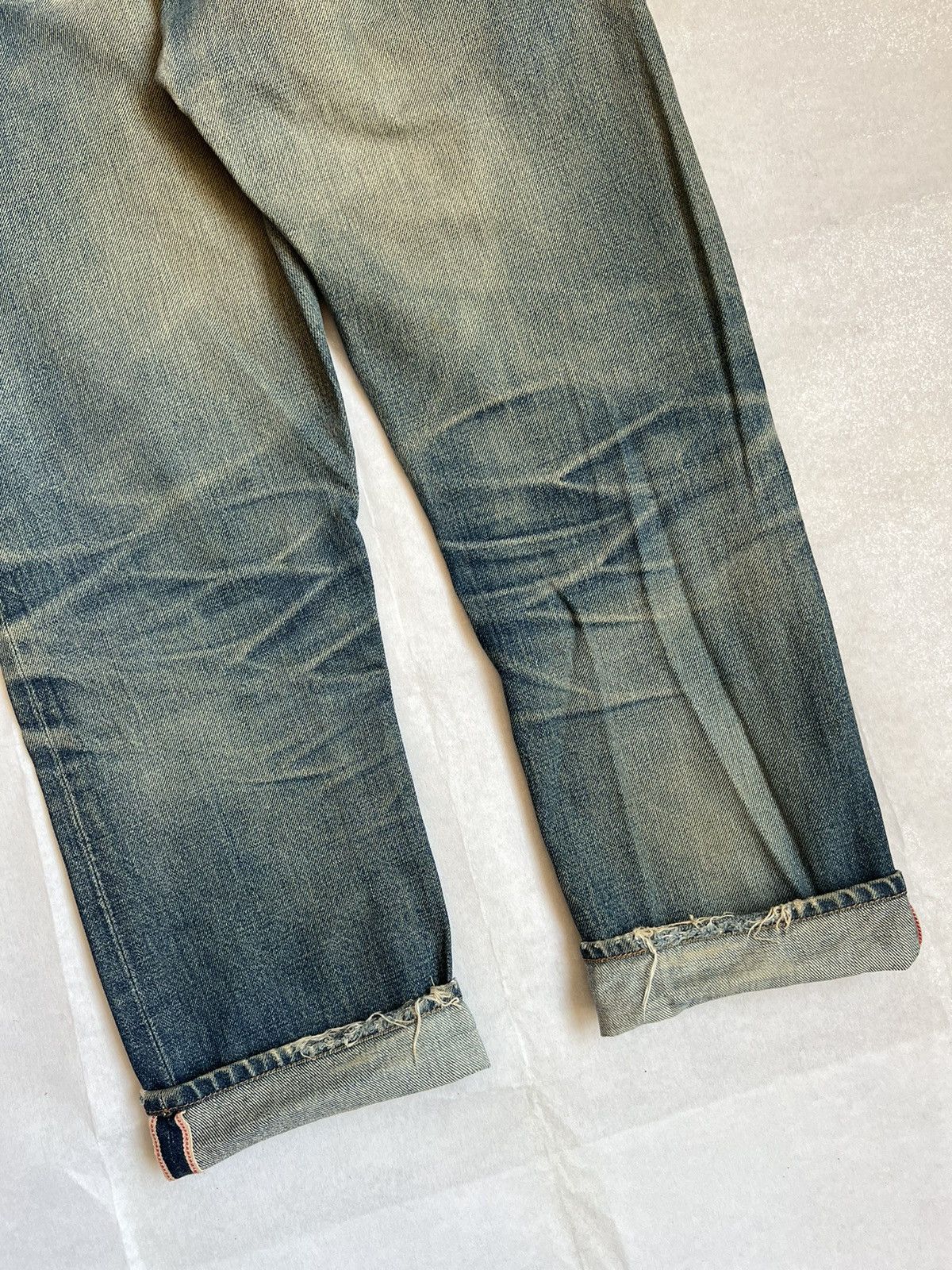 A.P.C. APC Dirty Wash Selvedge Distressed Denim Rare Size US 30 / EU 46 - 14 Thumbnail