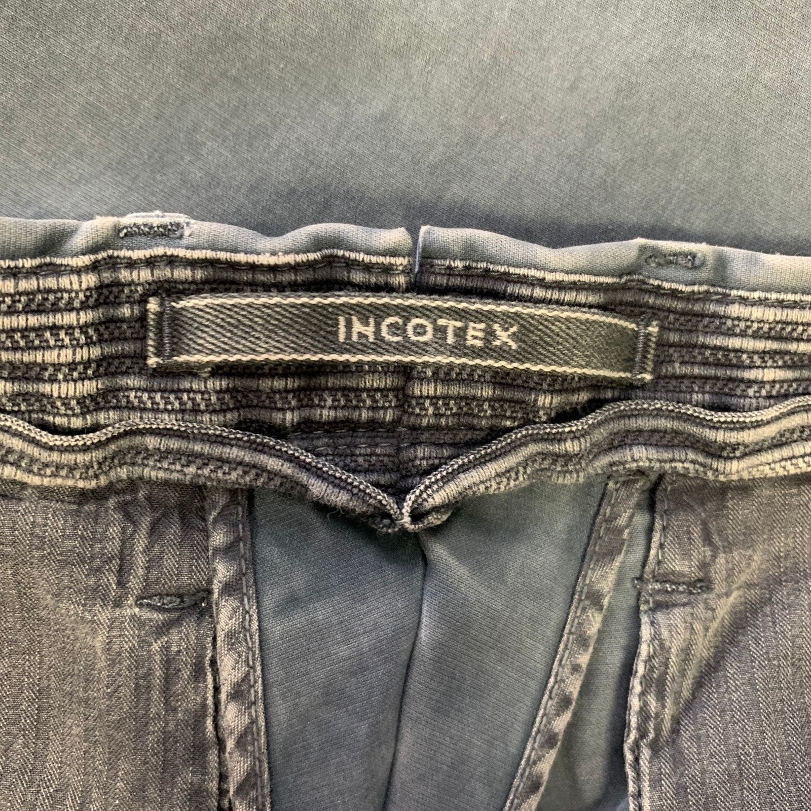 Incotex INCOTEX Size 32 Blue Casual Pants Size US 32 / EU 48 - 4 Thumbnail
