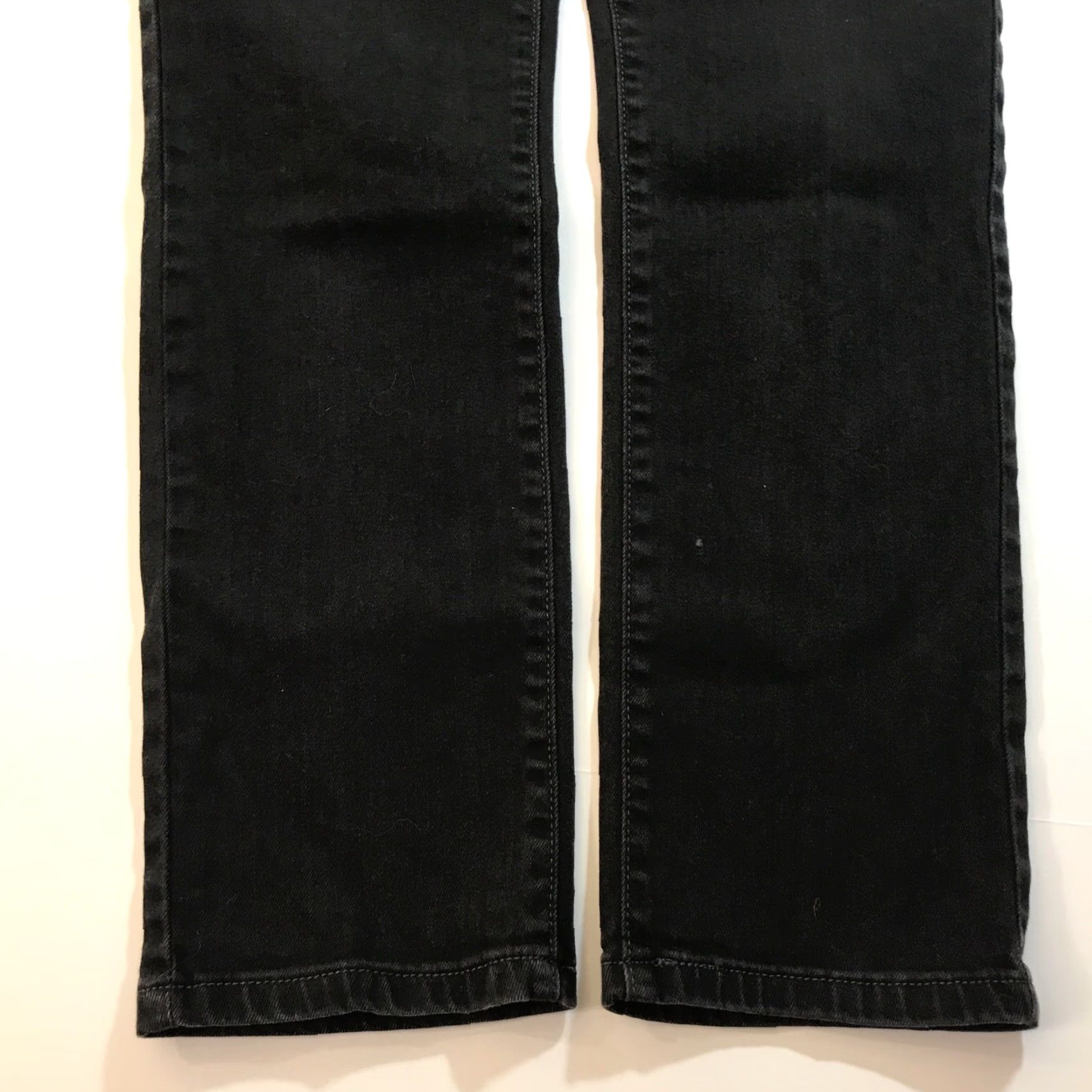 Denime Levis Womens Jeans Black Denim Dark Wash Mid Rise Skinny Leg Stretch Sz 29 x 30 Jegging 5-Pocket Design Size 29" - 5 Thumbnail