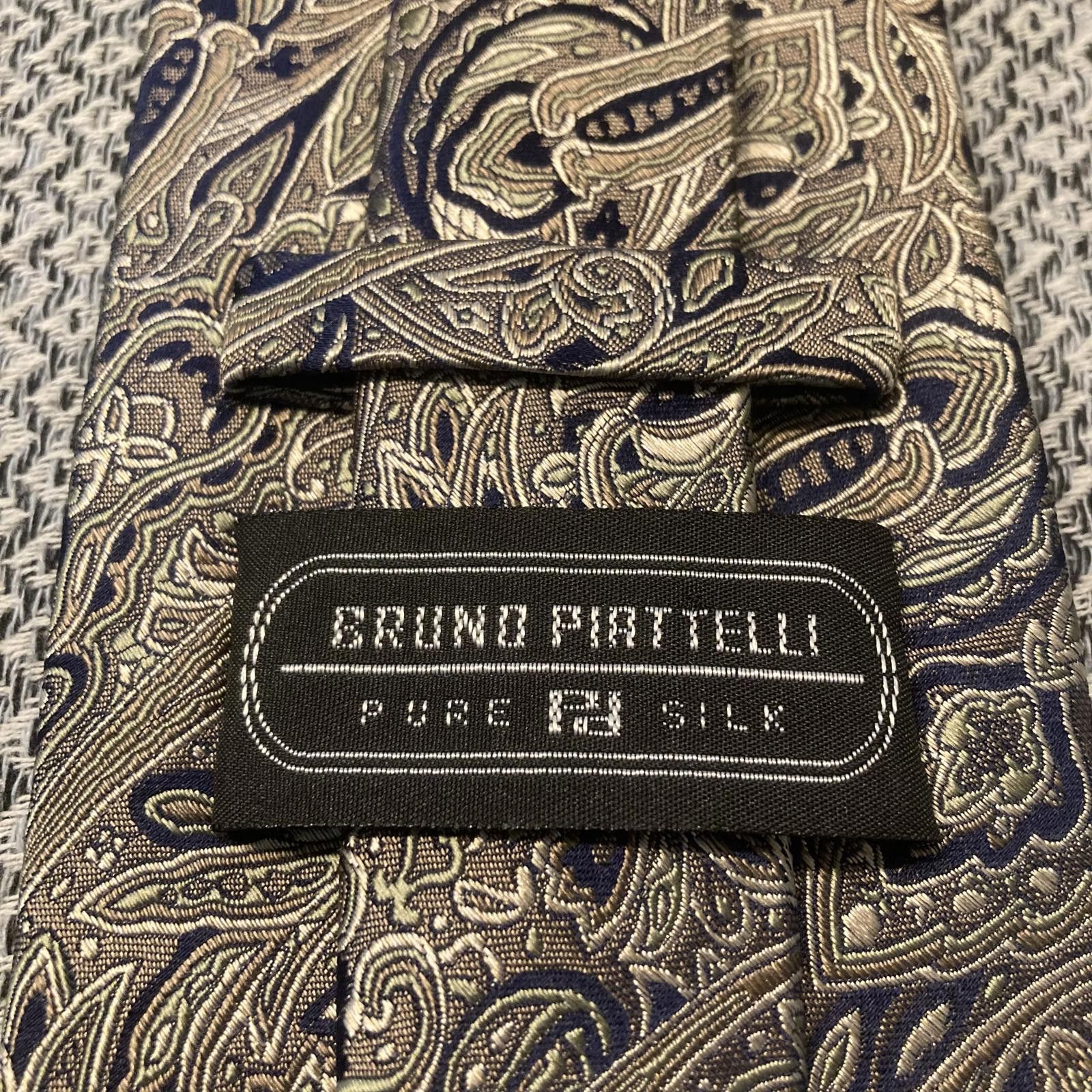 Piattelli Bruno Piattelli Silk Paisley Tie 61/3.75 Size ONE SIZE - 3 Thumbnail