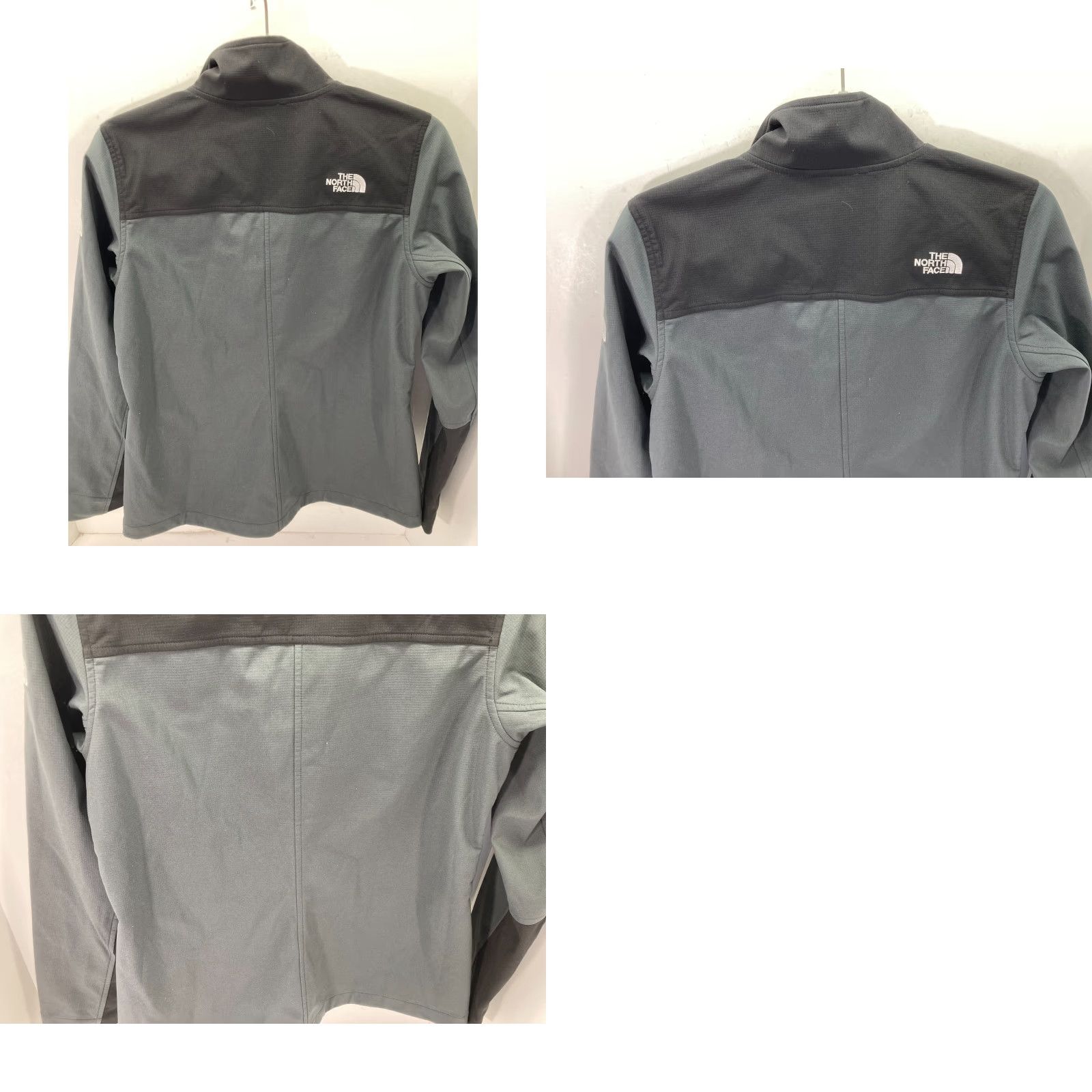 The North Face VINTAGE**?** The North Face Castle Rock Soft Shell Jacket Womens S Gray Black Full Zip Logo Size S / US 4 / IT 40 - 9 Thumbnail