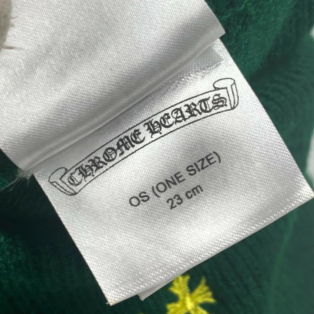Chrome Hearts CHROME HEARTS Matty Boy Beanie/ Knit Cap Green Size ONE SIZE - 11 Thumbnail