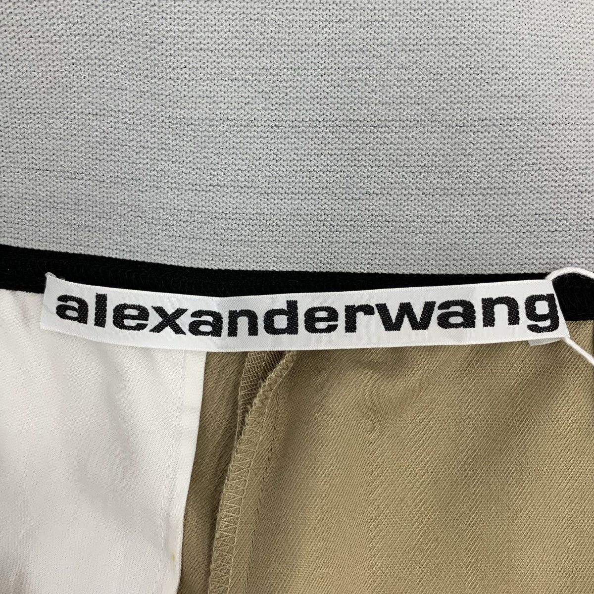 Alexander Wang Alexander Wang High Waist Logo Elastic Carrot Pants K26WX Size 25" / US 0 / IT 36 - 5 Thumbnail