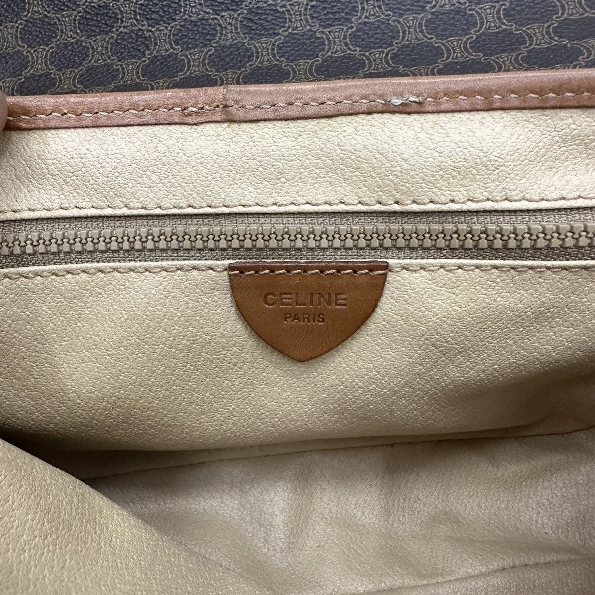 Celine AUTHENTIC CELINE MACADAM CROSSBODY SHOULDER BAG Size ONE SIZE - 13 Thumbnail