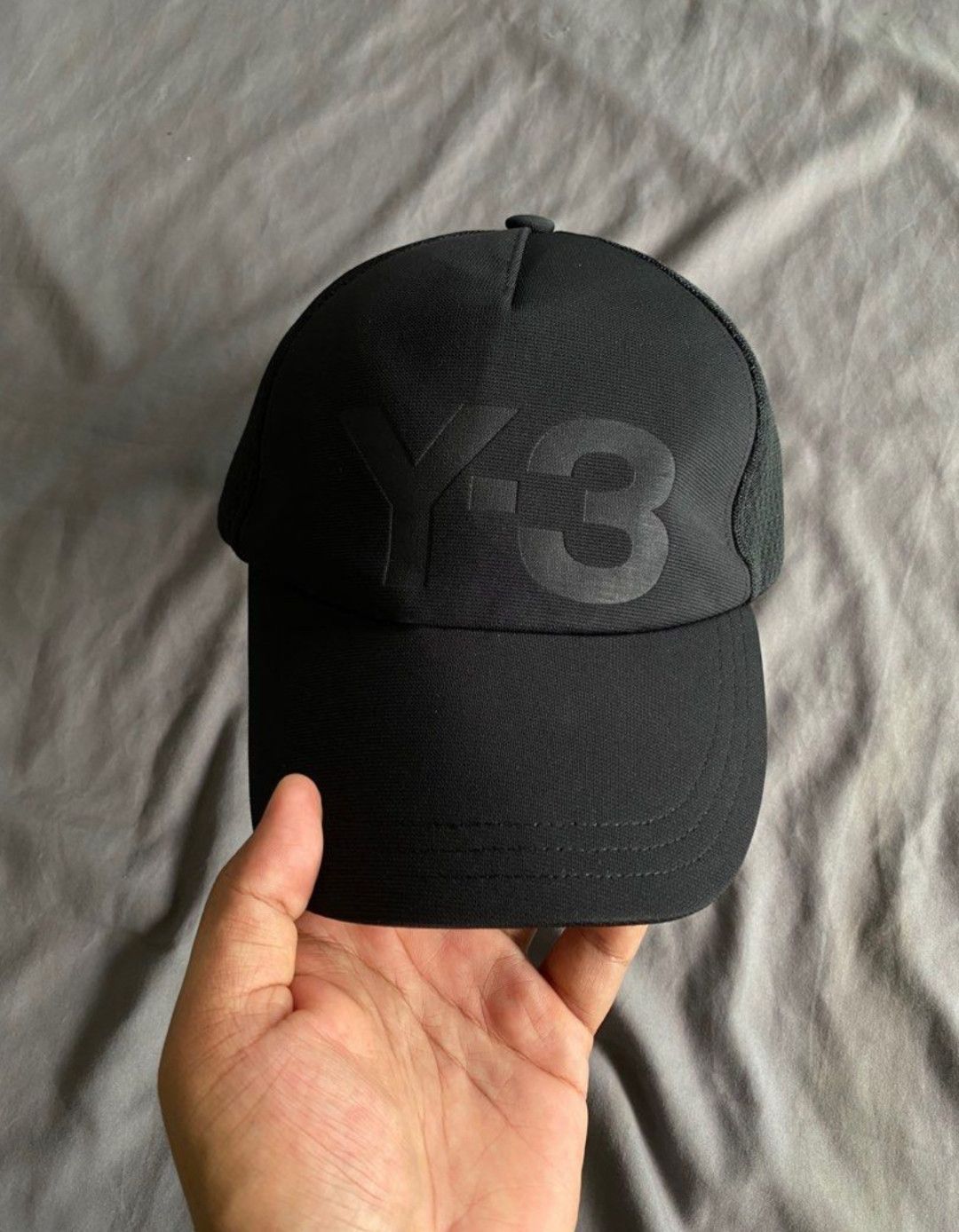 Yohji Yamamoto Y3 cap yohji yamamoto on black Size ONE SIZE - 1 Thumbnail