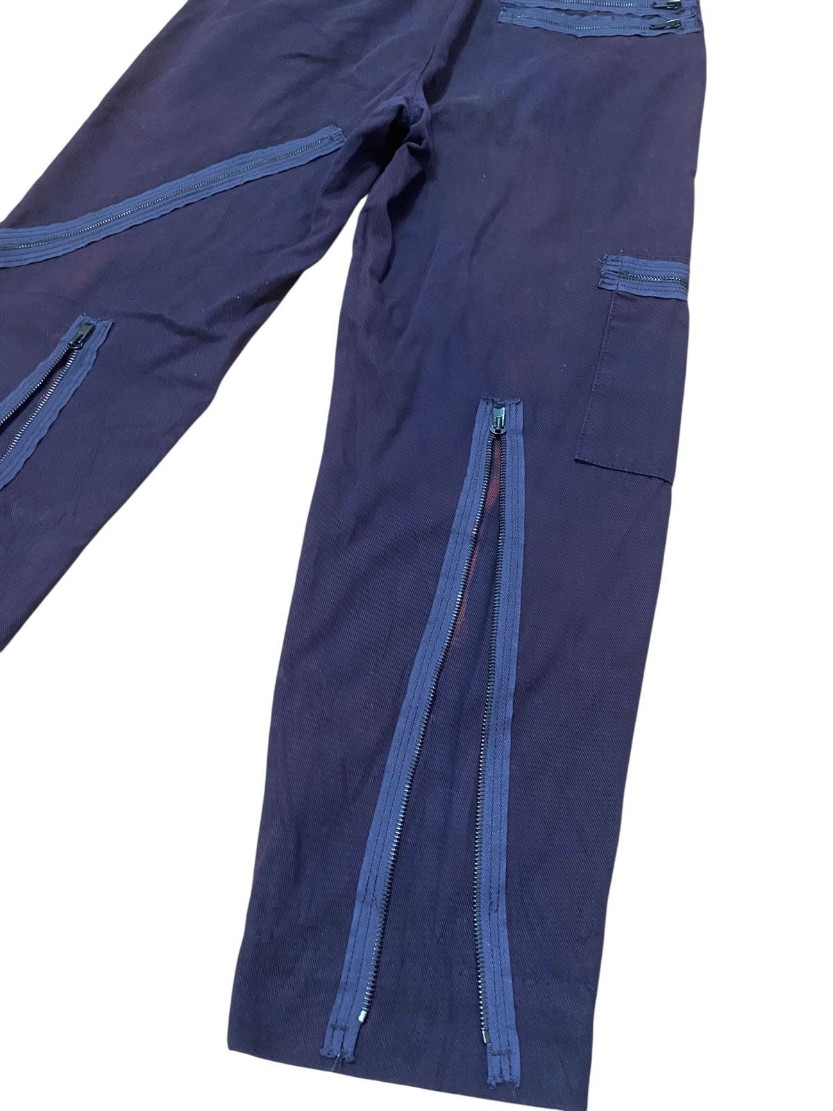 Number (N)ine 🔥Rarely🔥AW2003 number (n)ine bondage multizip pants sunfaded Size US 32 / EU 48 - 5 Thumbnail