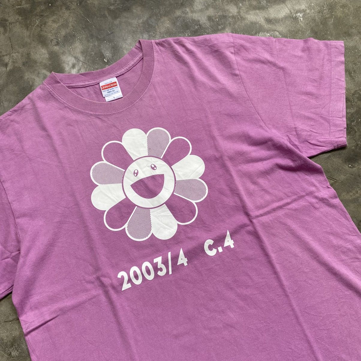 Takashi Murakami Takashi Murakami 2003/4 C.4 Soft Purpel Tee Size US XL / EU 56 / 4 - 2 Thumbnail