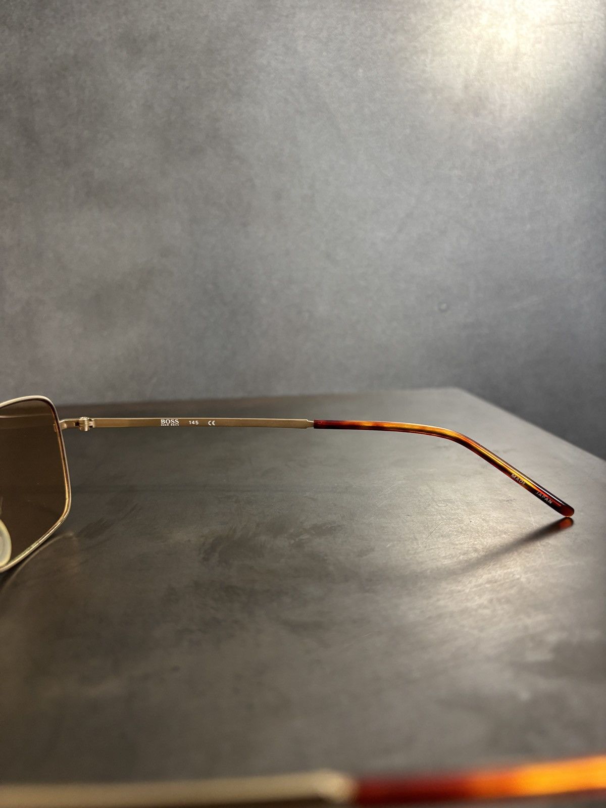 Hugo Boss 1990s Vintage Hugo Boss Sunglasses Japan Metal HB 1519 Y2K Size ONE SIZE - 15 Thumbnail