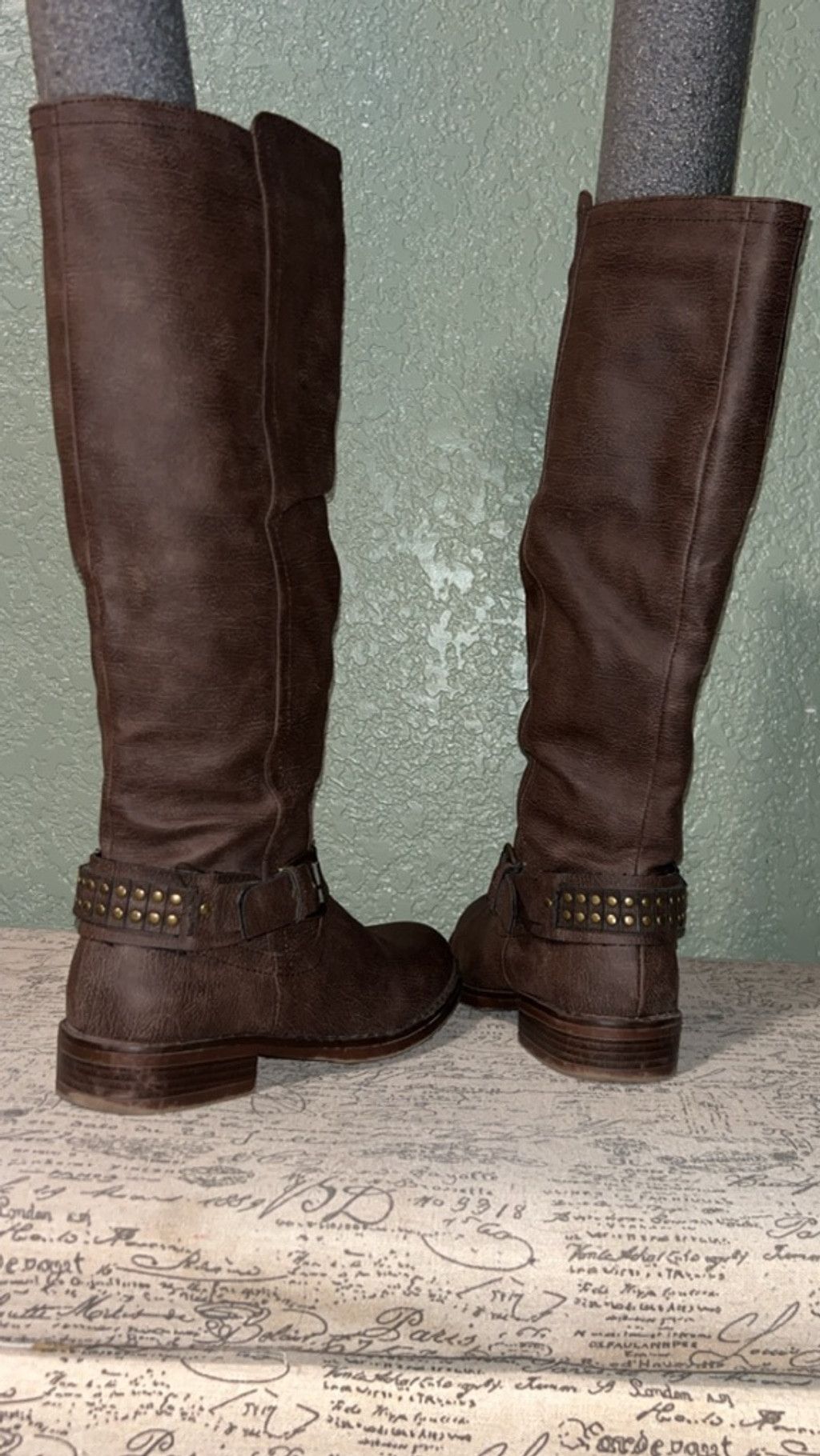 XOXO Women's XOXO Brown Heeled Boots Size 7 Size US 7 / IT 37 - 3 Thumbnail