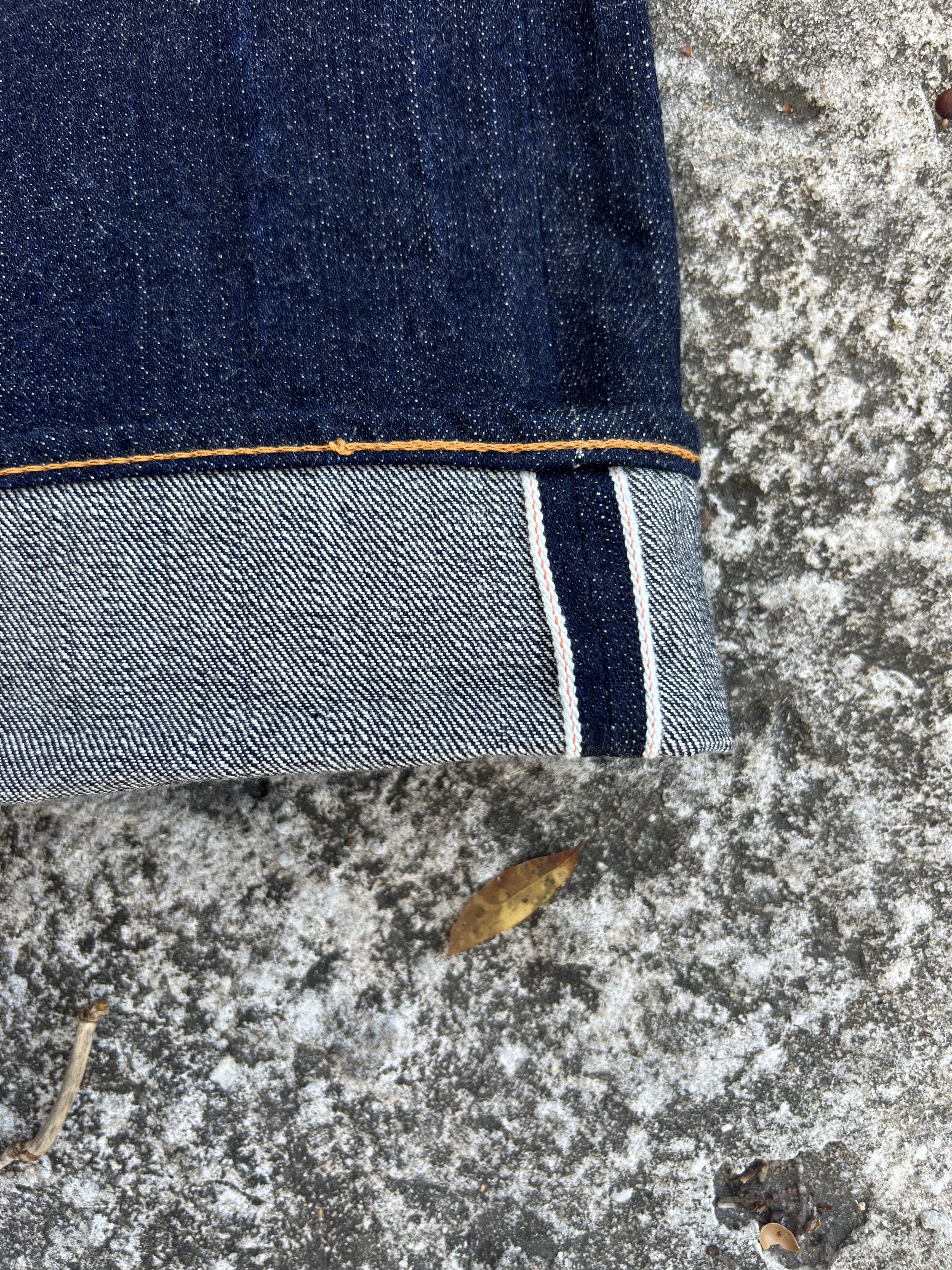 The Flat Head The Flat Head 3009 Made In Japan 14.5oz Selvedge Jeans 33x36 Size US 33 - 13 Thumbnail