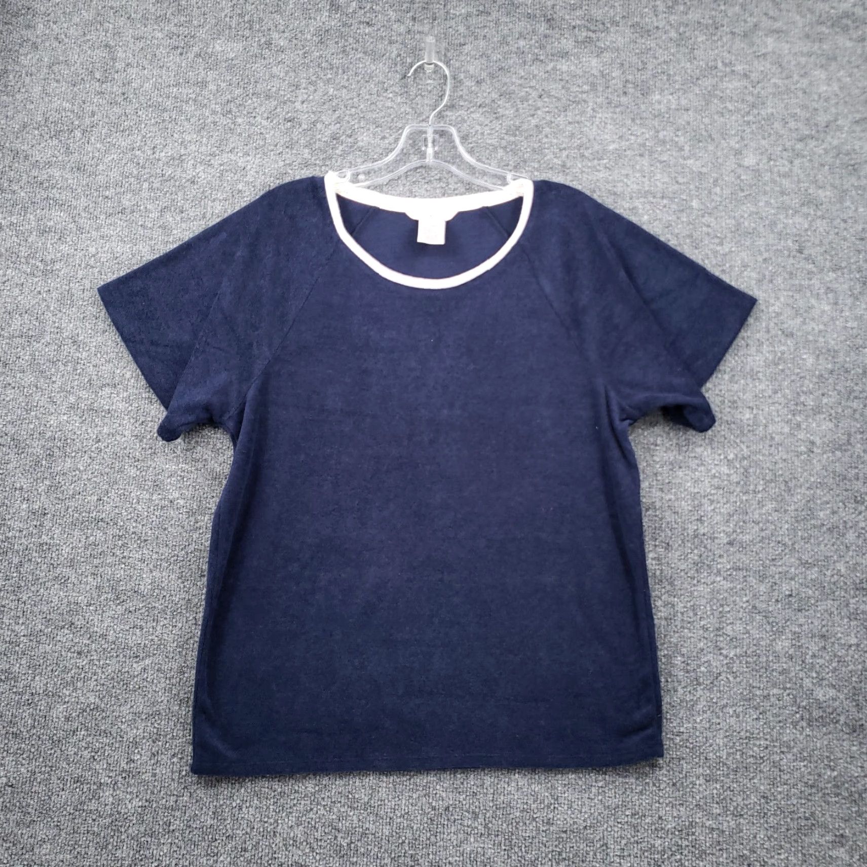 Lucky Brand Lucky Brand T-Shirt Womens M Medium Blue Round Neck Short Sleeves Cotton Blend Size M / US 6-8 / IT 42-44 - 2 Thumbnail