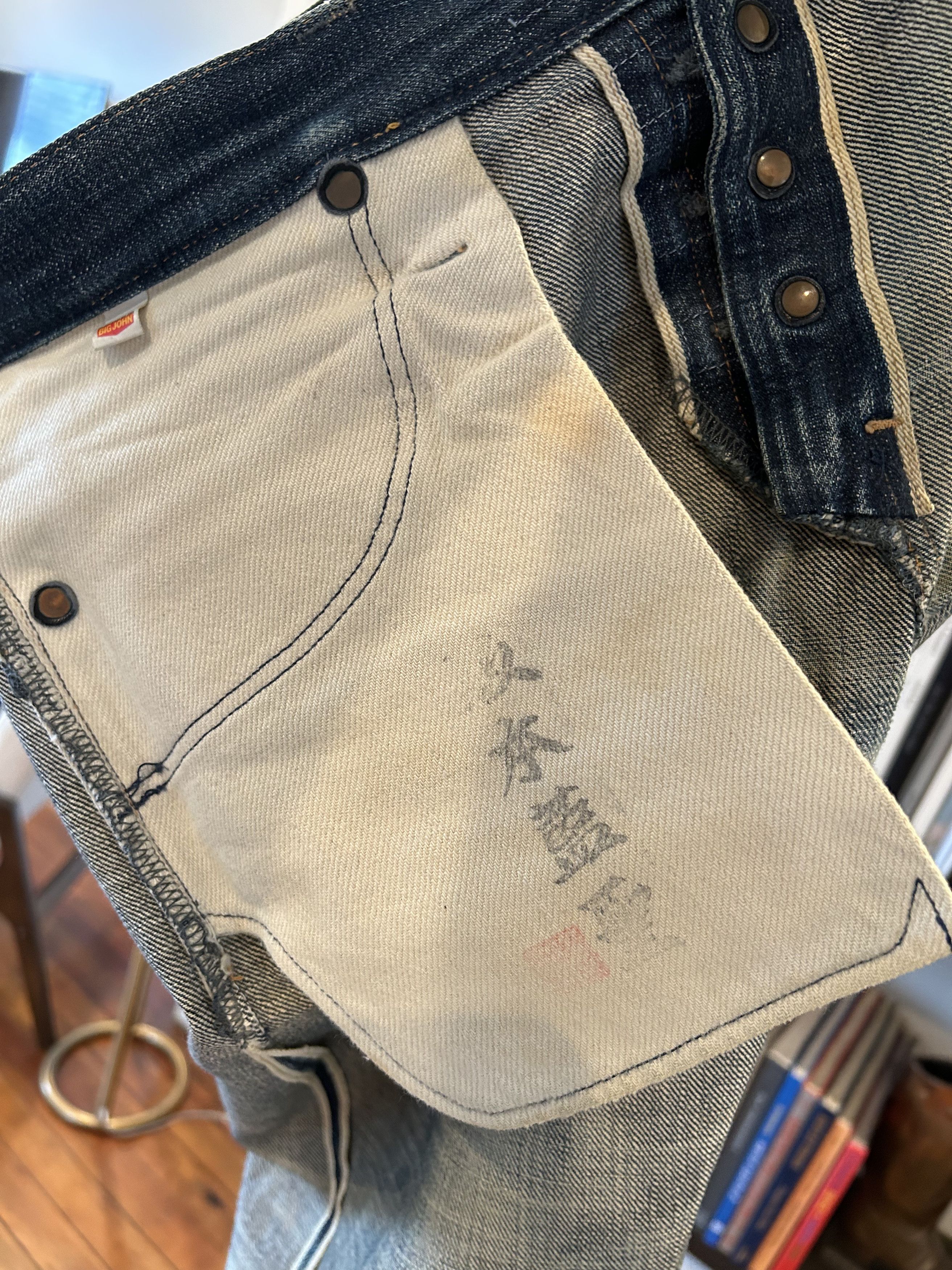 Big John Big John R009 (000) RARE JEANS SLIM Size US 34 / EU 50 - 18 Thumbnail