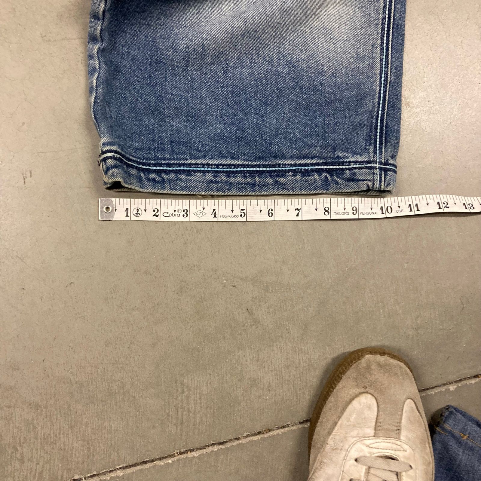 Vintage Copied - Baggy Y2K faded enyce Jeans 44x33 Size US 44 / EU 60 - 4 Thumbnail