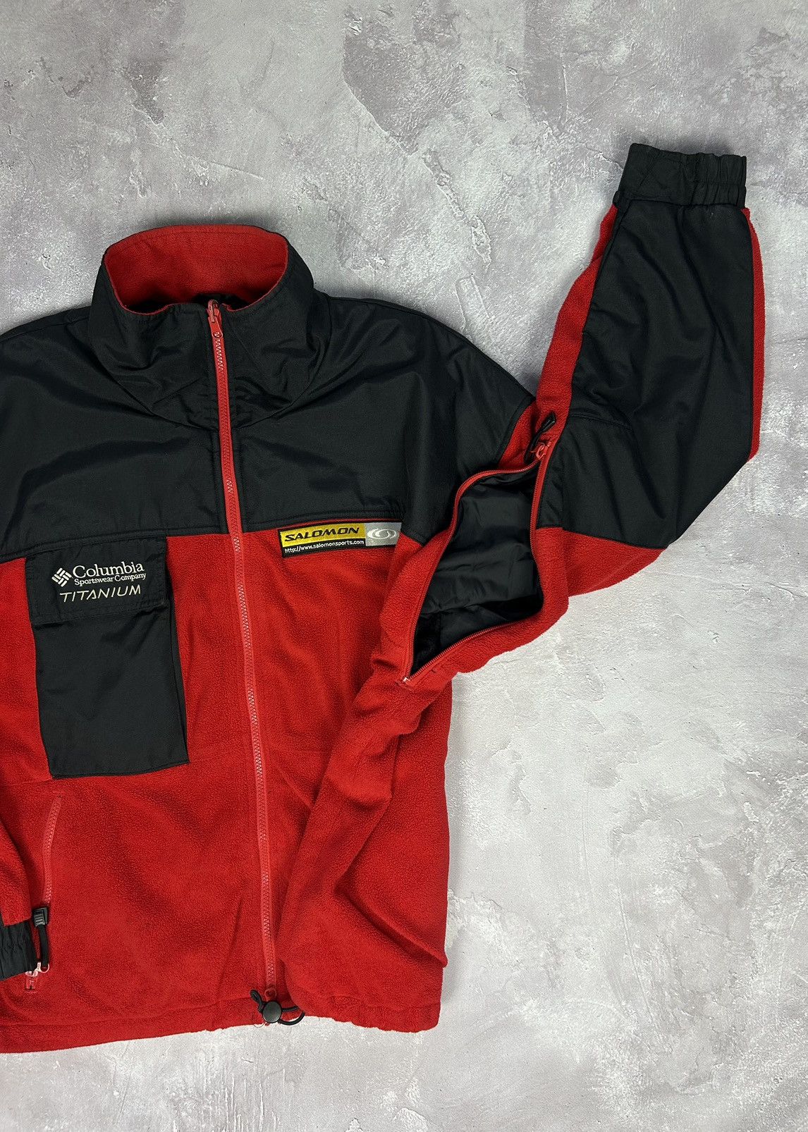 Columbia × Vintage Columbia Titanium Omni Tech Fleece Size XL Vintage 90s y2k Size US XL / EU 56 / 4 - 6 Thumbnail