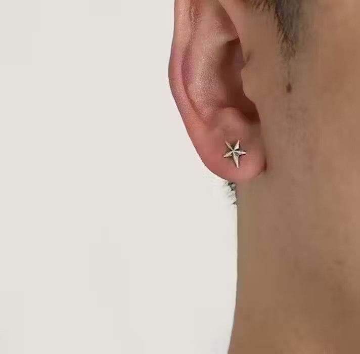 Designer × Vintage 925 silver Retro punk earrings Size ONE SIZE - 3 Thumbnail