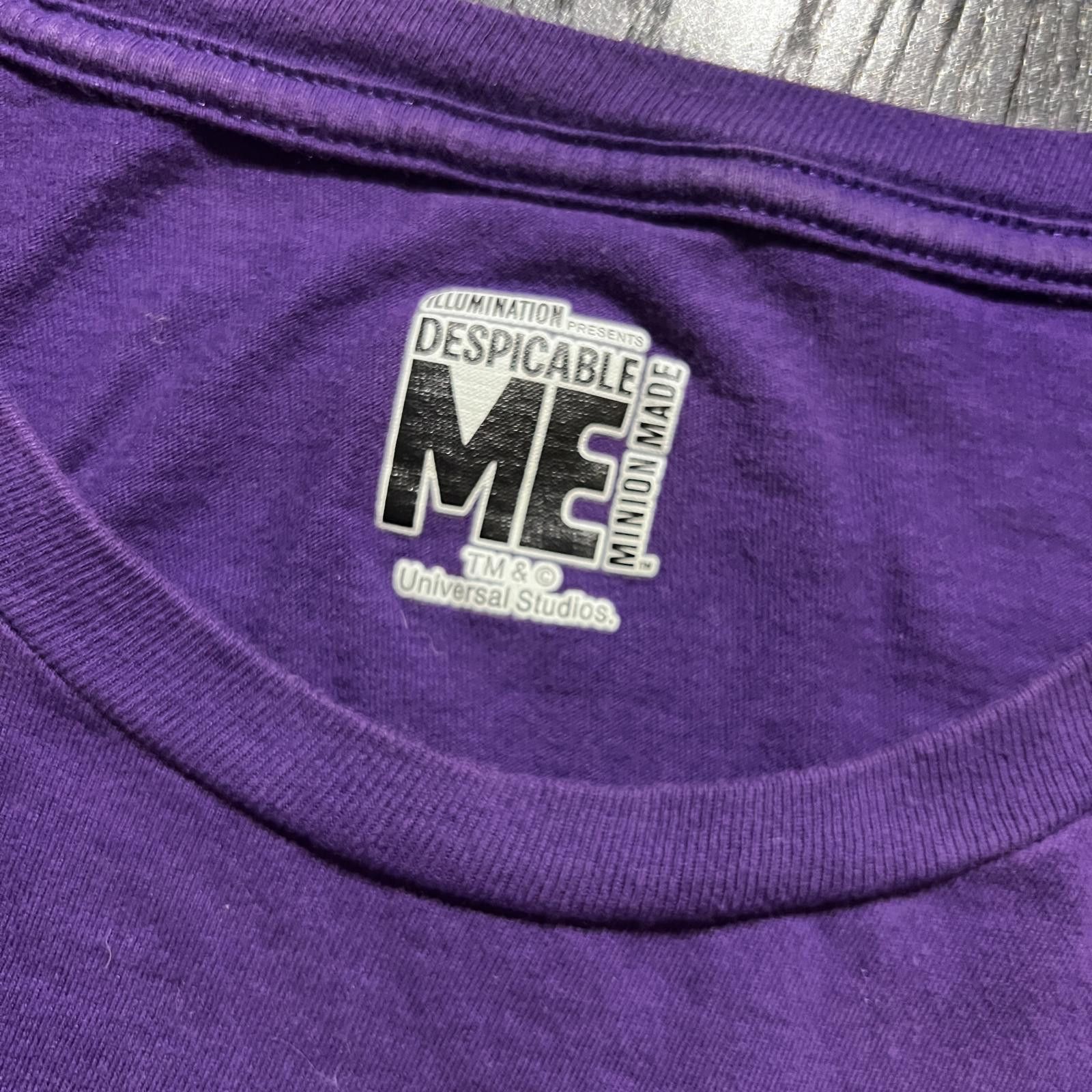 Designer Purple Minion Tee Shirt Size US L / EU 52-54 / 3 - 4 Thumbnail