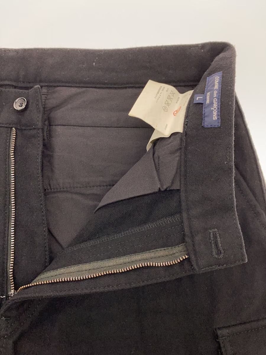 Comme des Garcons × Comme des Garcons Homme Wide Leg Cargo Wool Pants Size US 33 - 3 Thumbnail