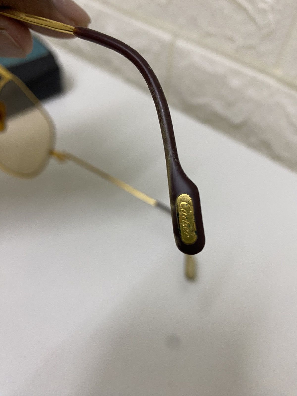 Cartier Vintage 1988 Cartier aviator Sunglasses in gold frame Size ONE SIZE - 7 Thumbnail