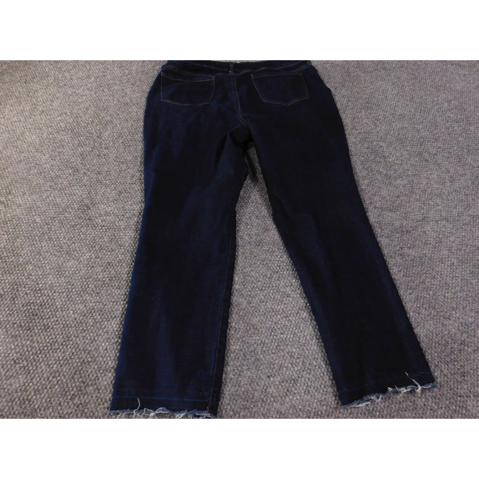 NYDJ NYDJ Jeans Womens 14 Blue Straight Stretch Lift Tuck Technology Denim Dark Regular Size 36" / US 14 / IT 50 - 6 Thumbnail