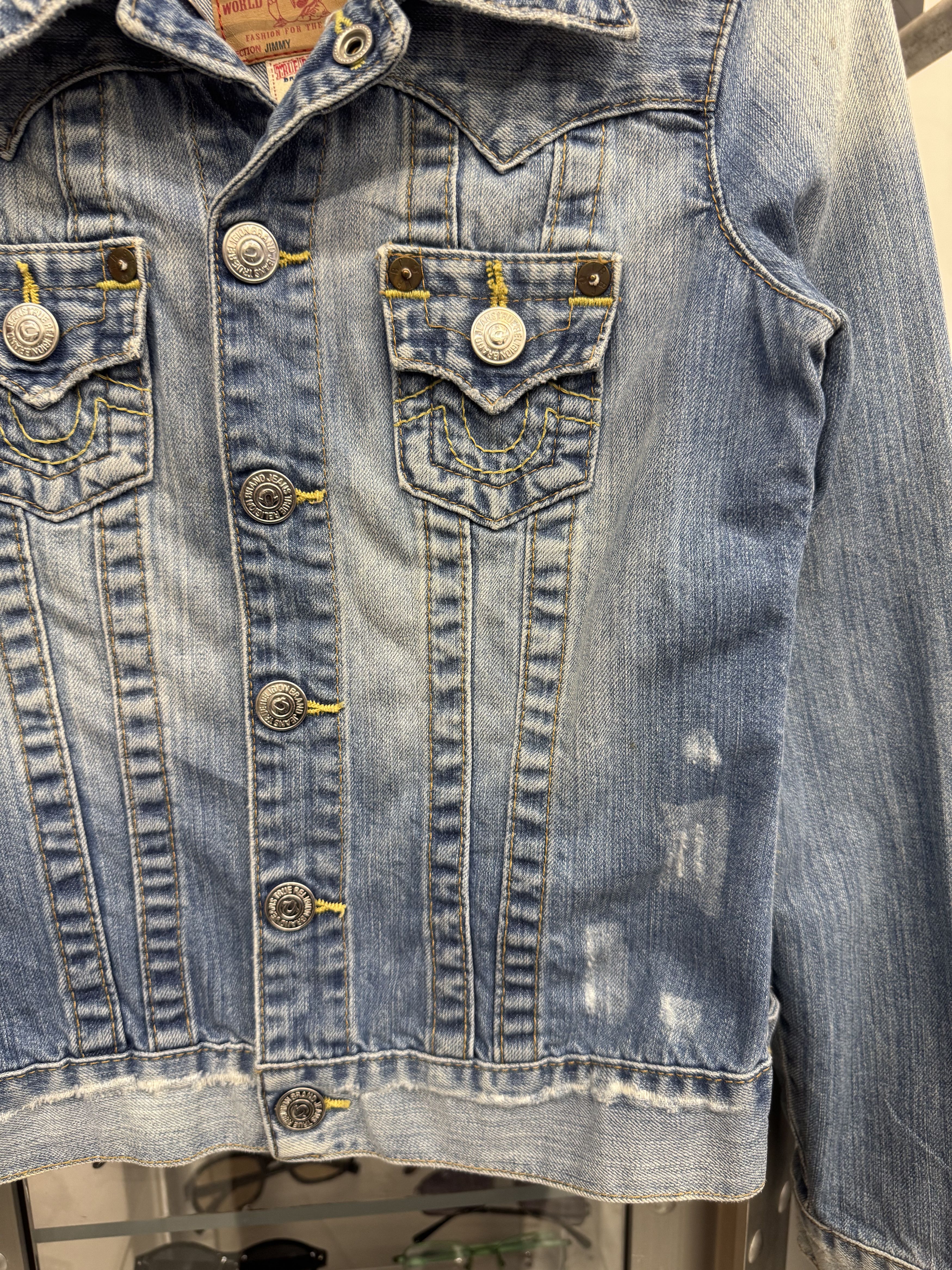 True Religion Vintage True Religion Denim Jacket Size XS / US 0-2 / IT 36-38 - 5 Thumbnail