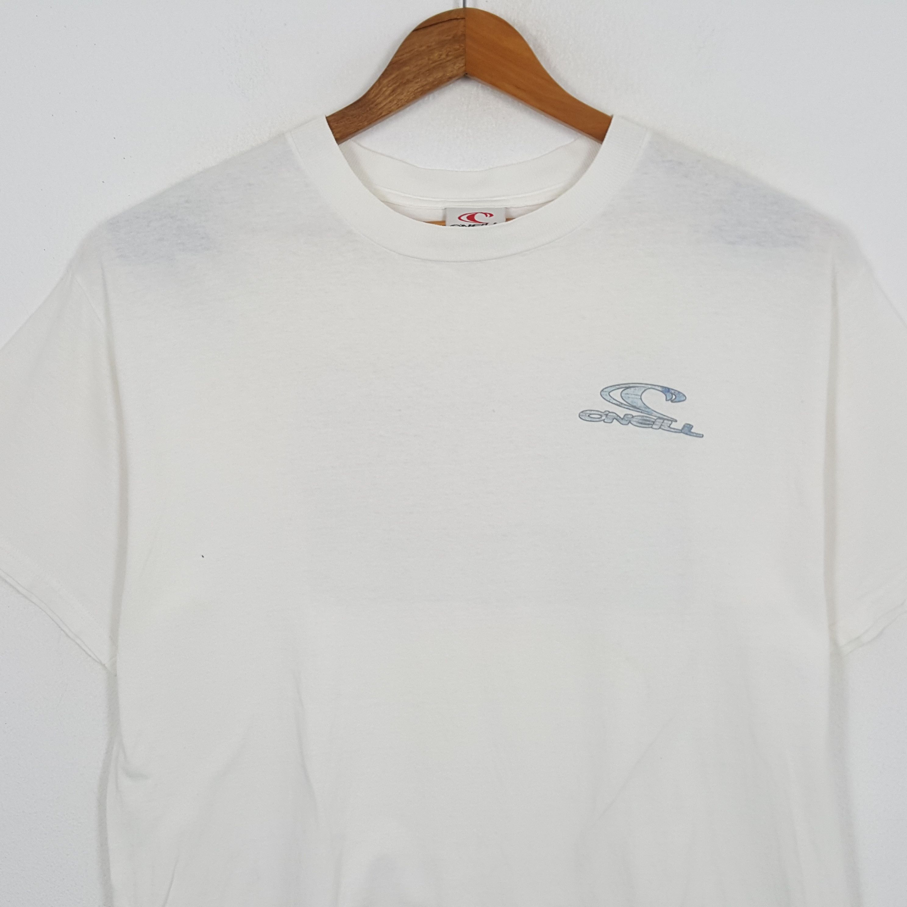 O'Neill × Vintage Vintage ONEILL American Surfing Style Streetwear T-Shirts Size US L / EU 52-54 / 3 - 4 Thumbnail