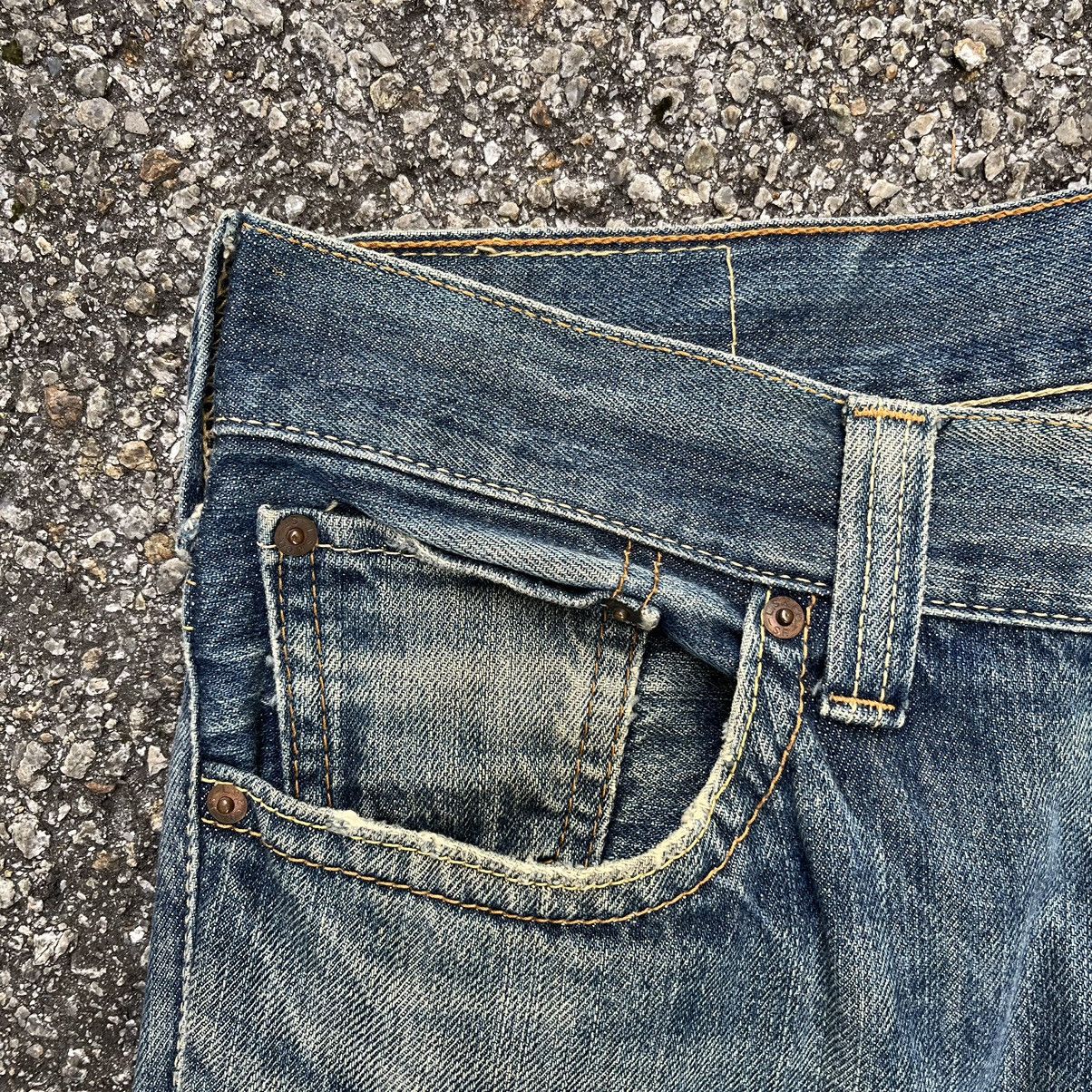Levi's Flare Jeans Levis 708 Boot Cut Zipper Denim Distressed Punk Size US 32 / EU 48 - 5 Thumbnail