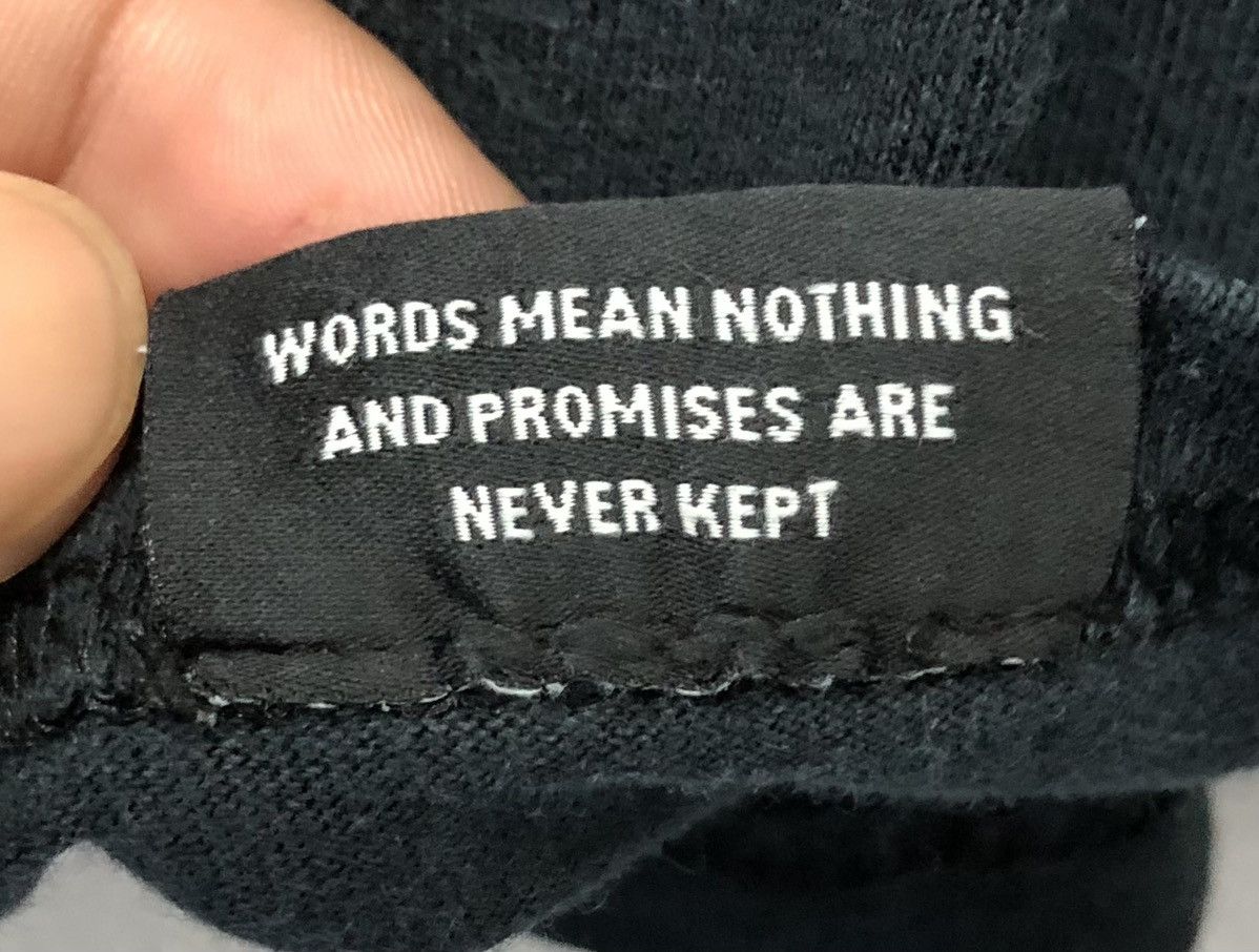 Broken Promises Co. Vintage Broken Promises Don't Talk About It Be About It Shir Size US L / EU 52-54 / 3 - 5 Thumbnail